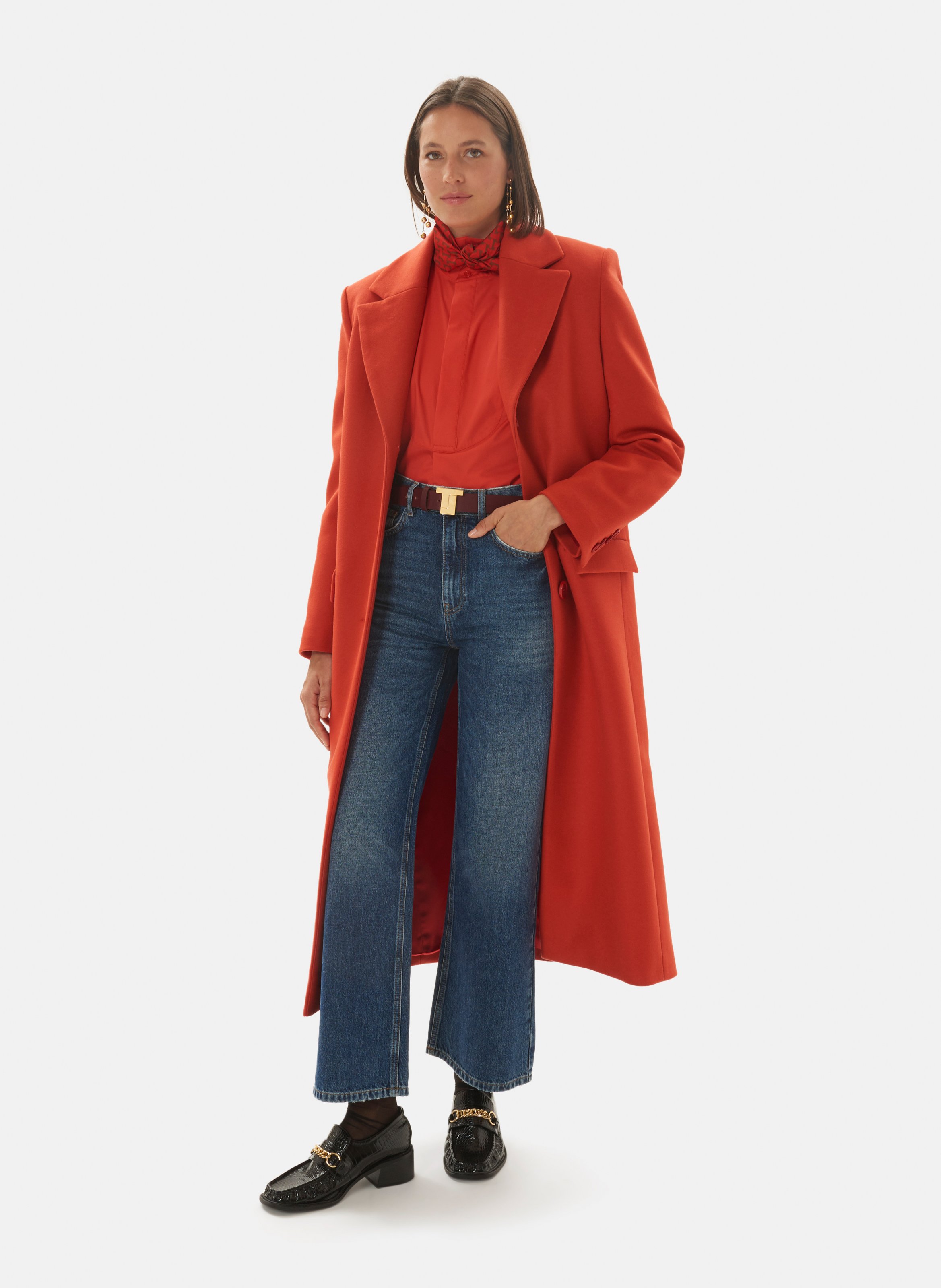 Chemise carmela TARA JARMON Rouge