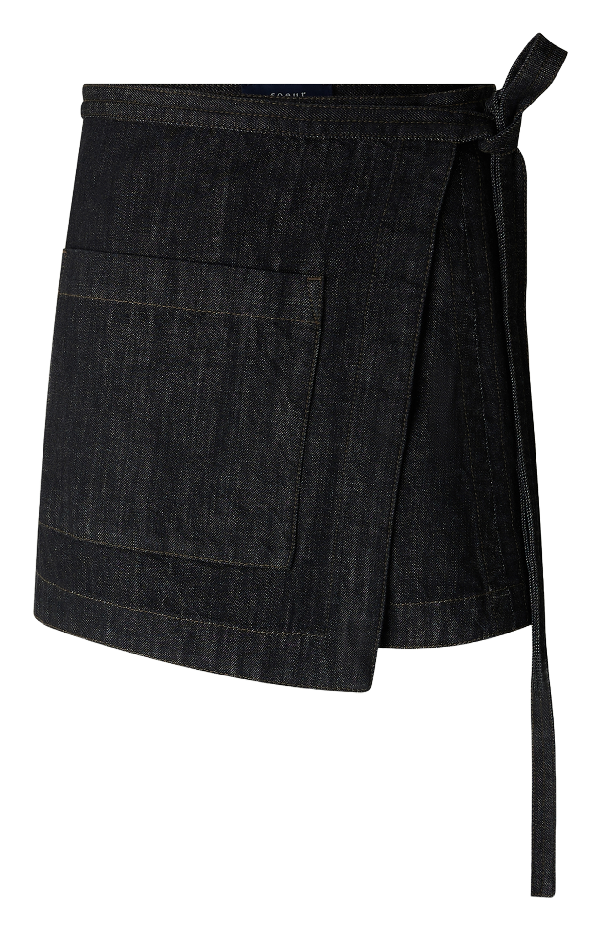 Jupe courte en jean eloise SOEUR Noir