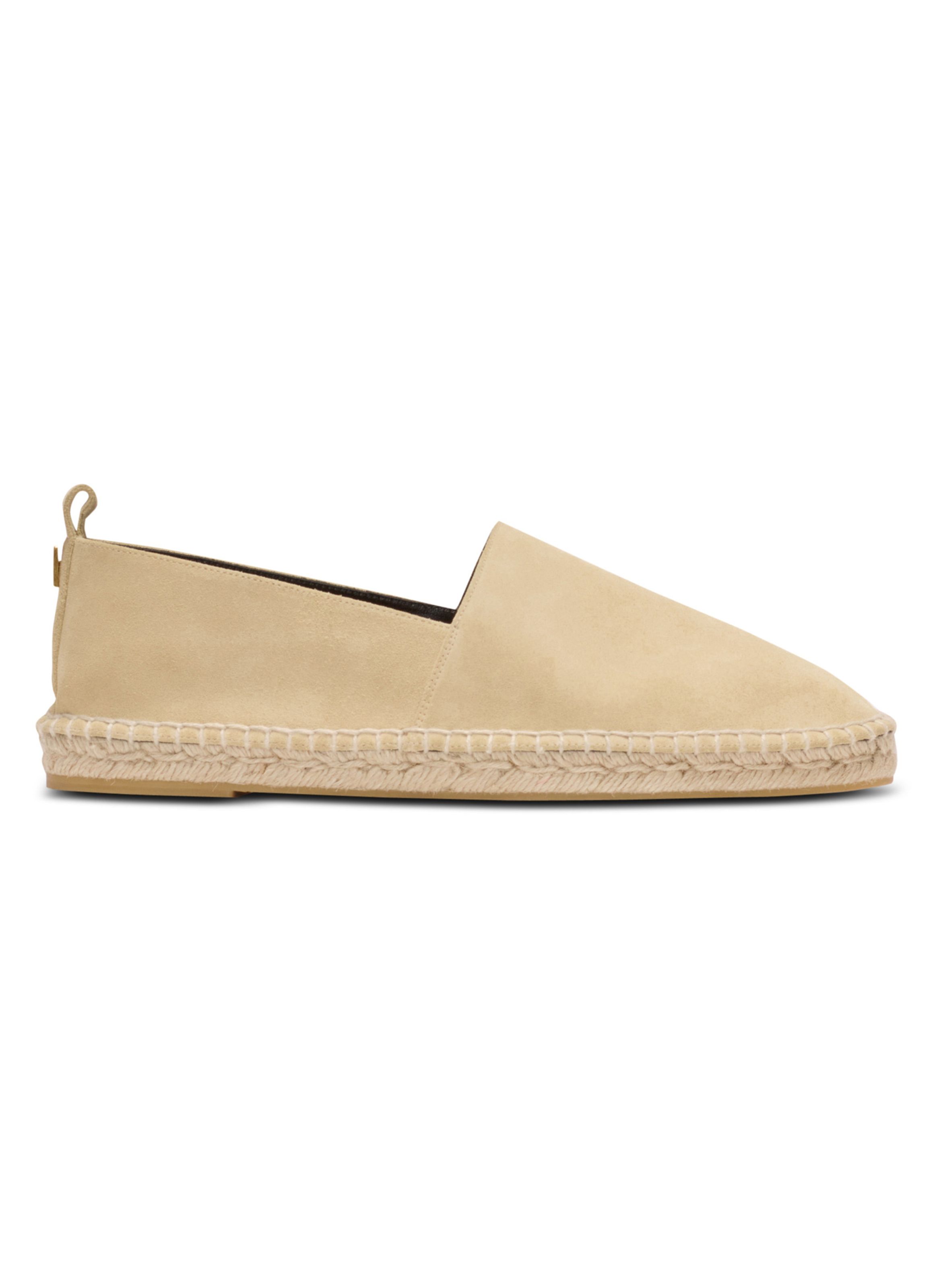 Espadrilles en daim BALMAIN Beige