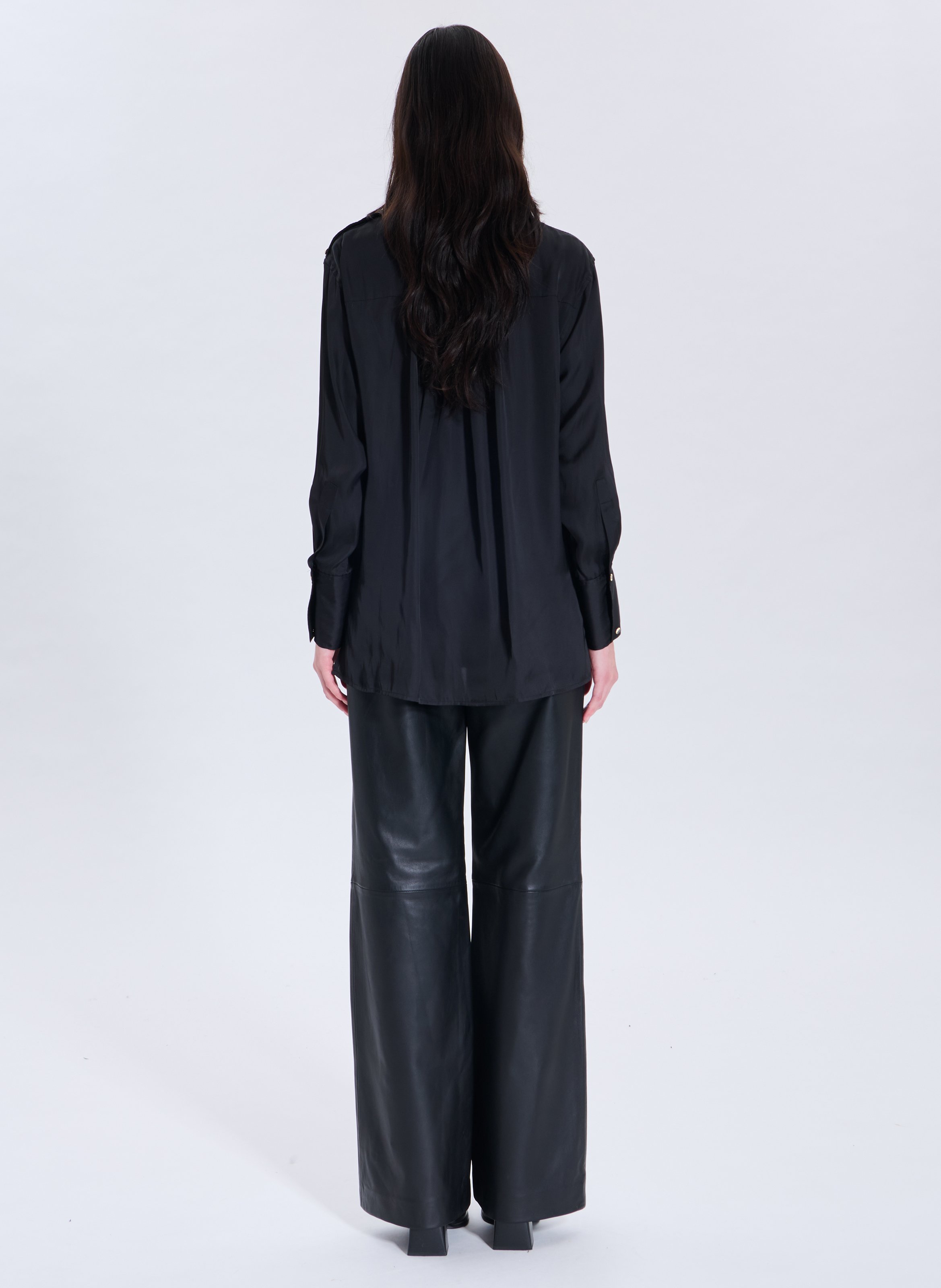 Chemise  charme ZAPA Noir