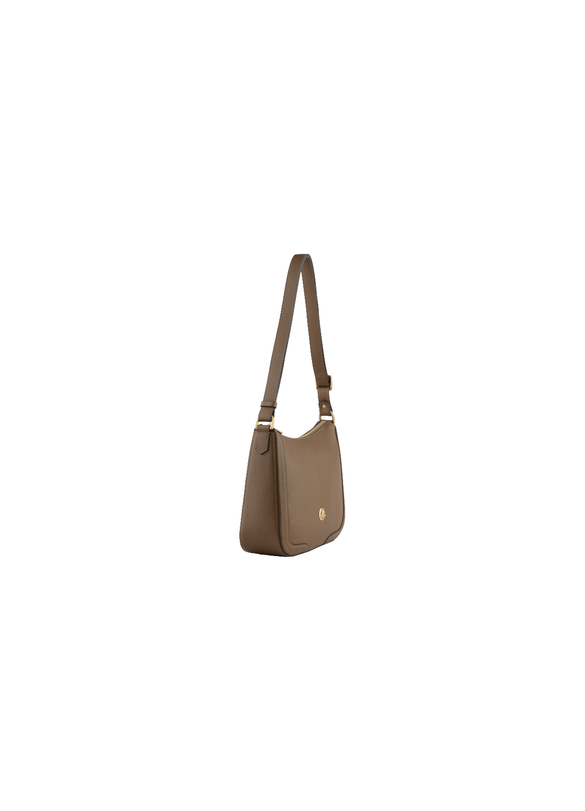 Image | sac besace en cuir de vachette  Taupe