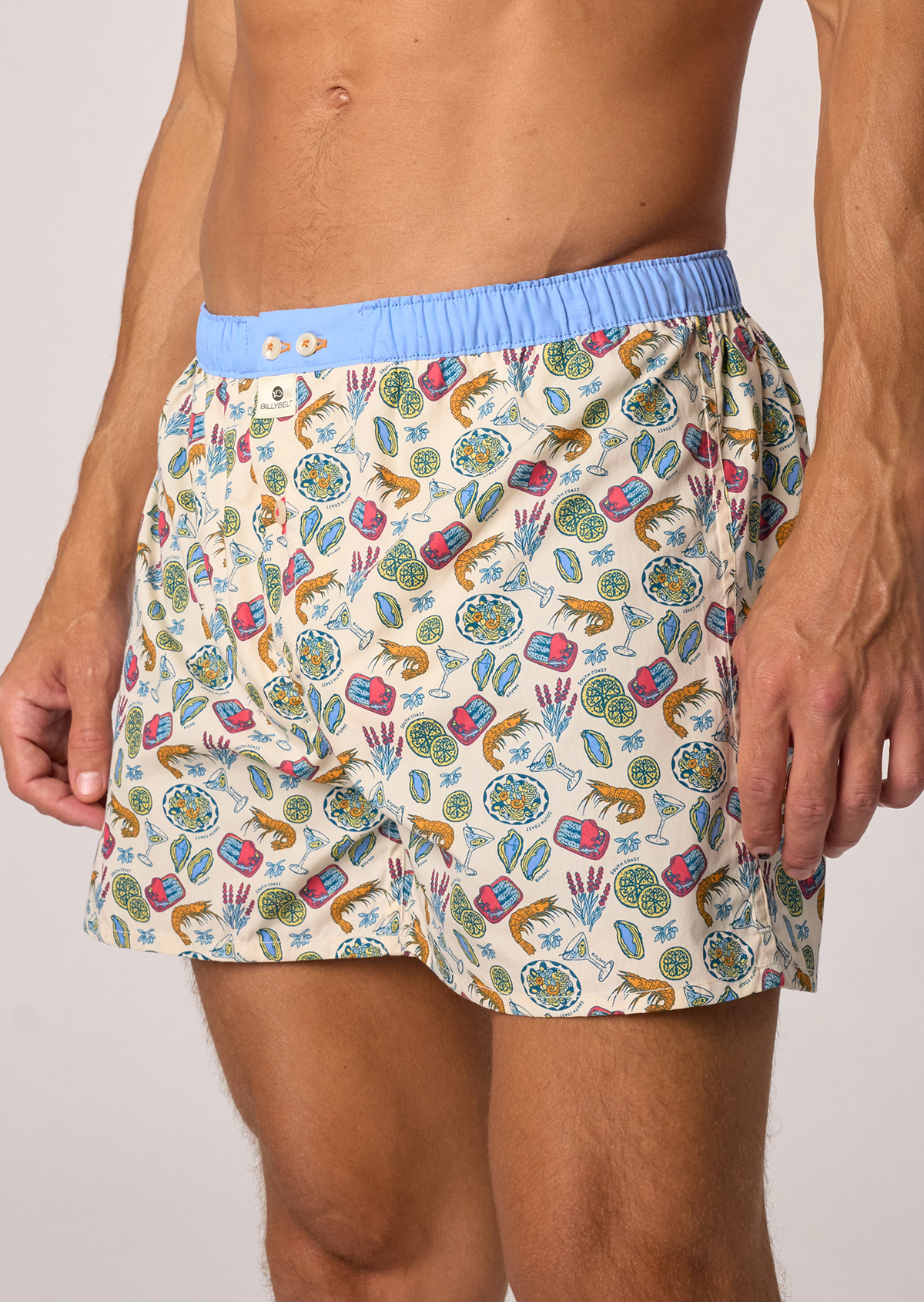 Caleçon en coton biologique BILLYBELT Blanc