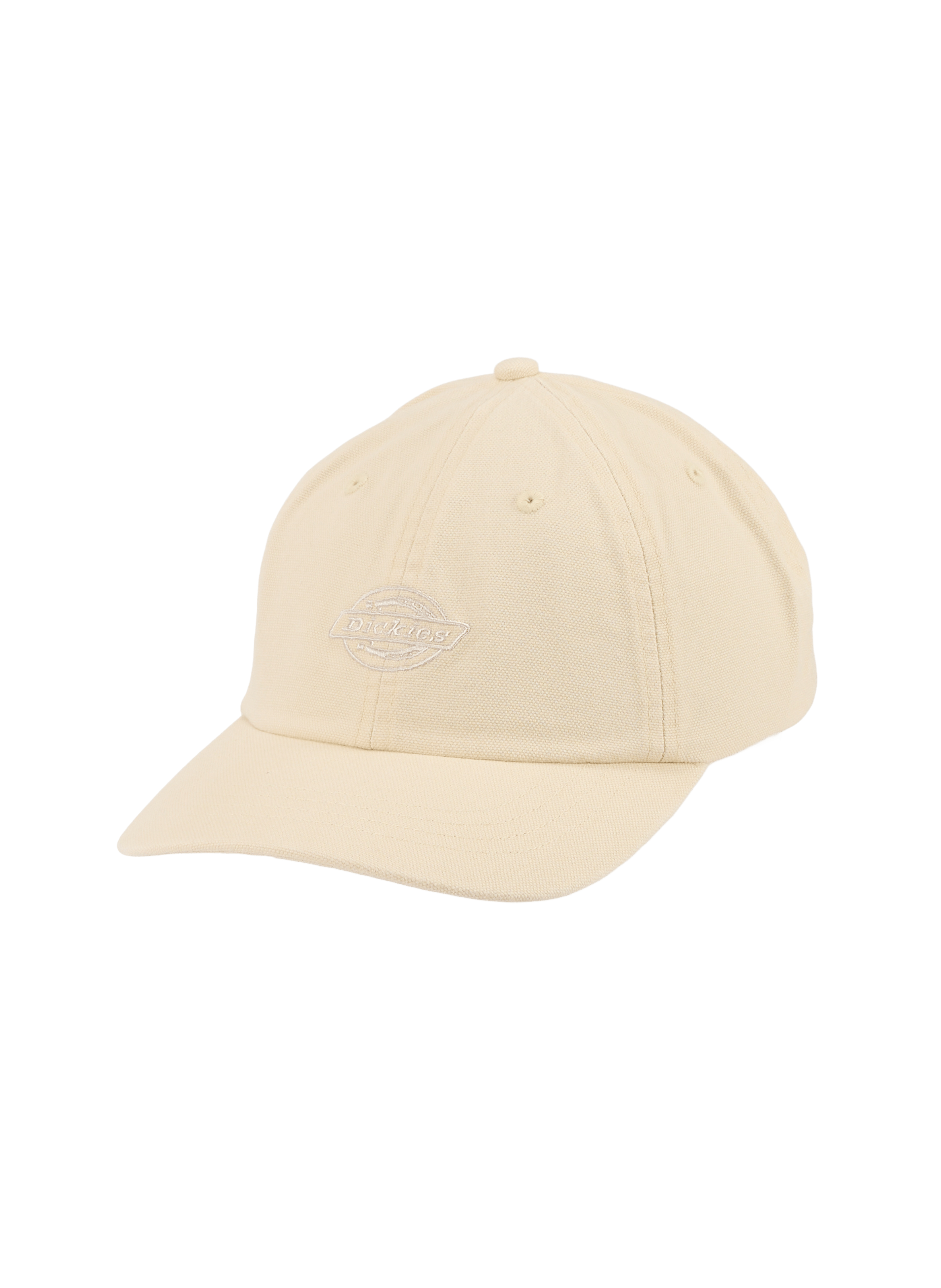 Cotton cap with logo embroidery DICKIES Beige