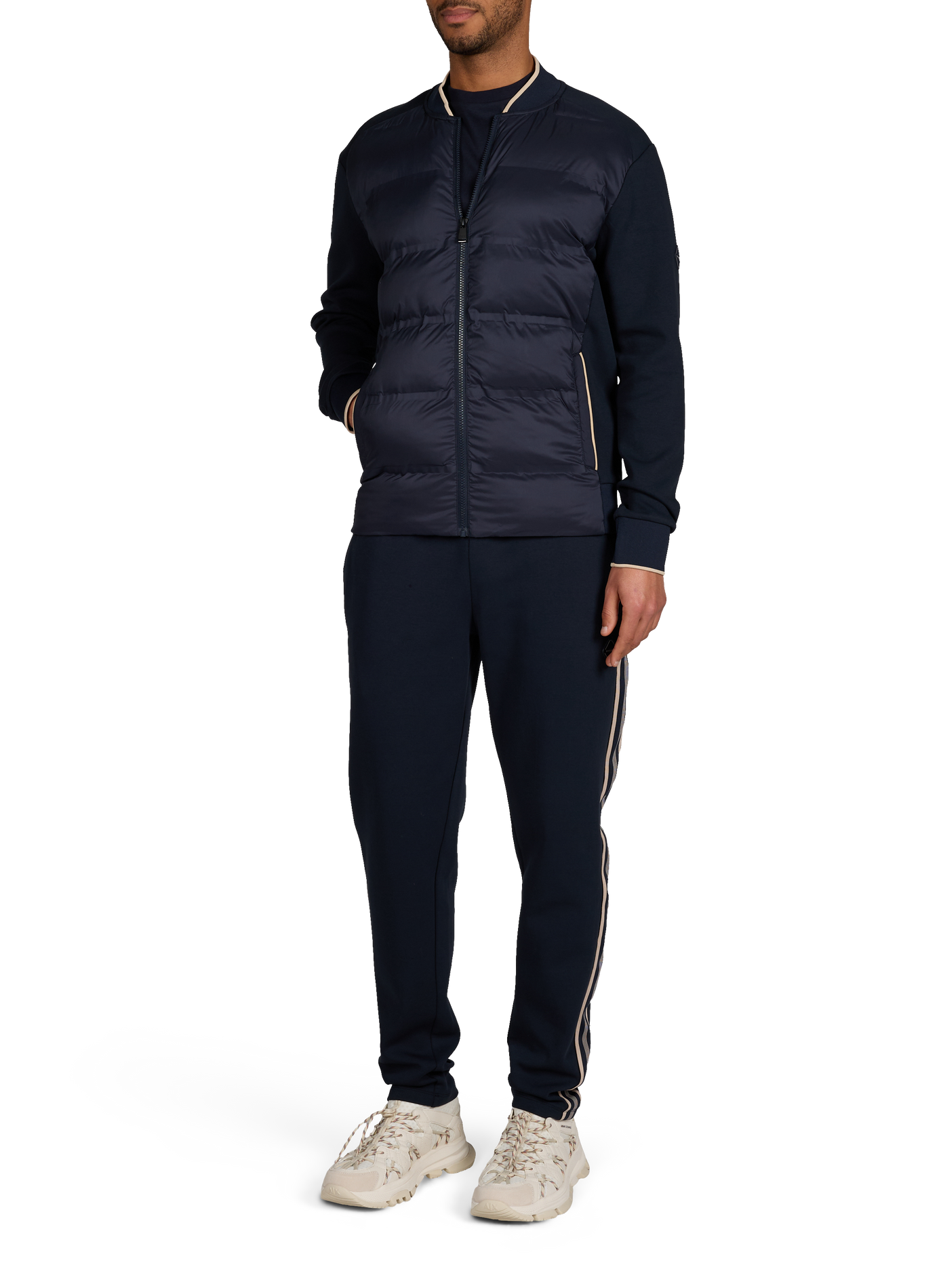 Cotton-blend jacket HACKETT Blue