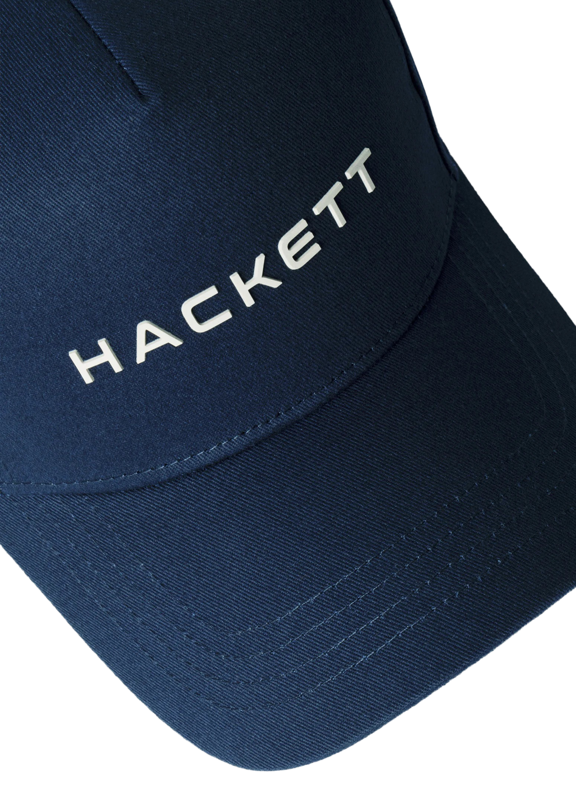 Cotton Logo Baseball Cap HACKETT Blue
