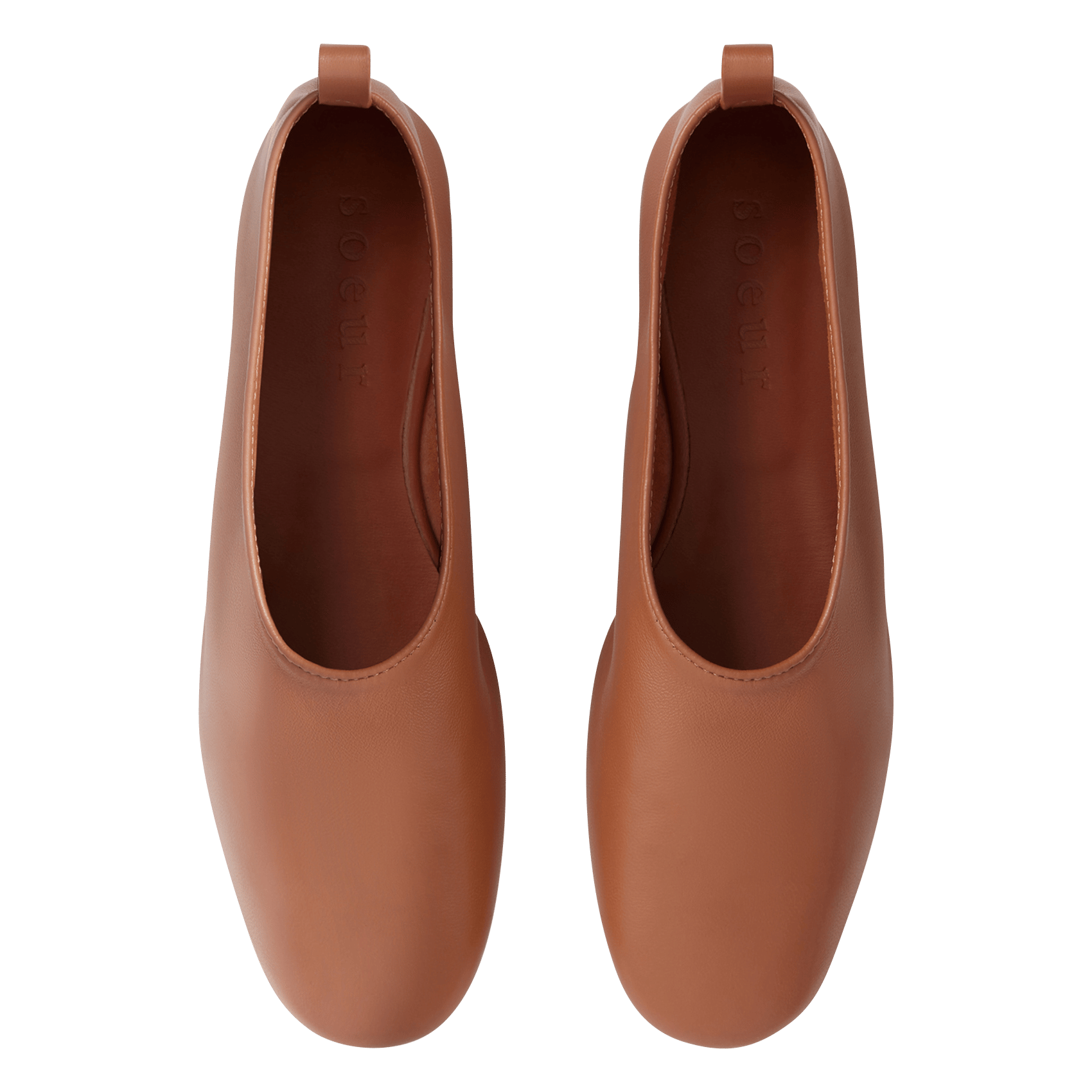 Ballerines en cuir bala SOEUR Rose