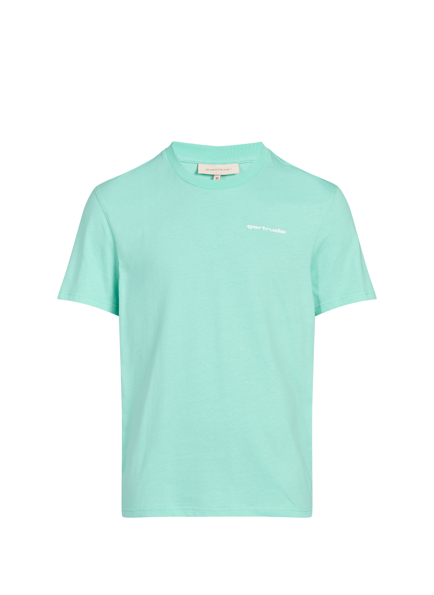 Straight logo t-shirt GERTRUDE ET GASTON Green