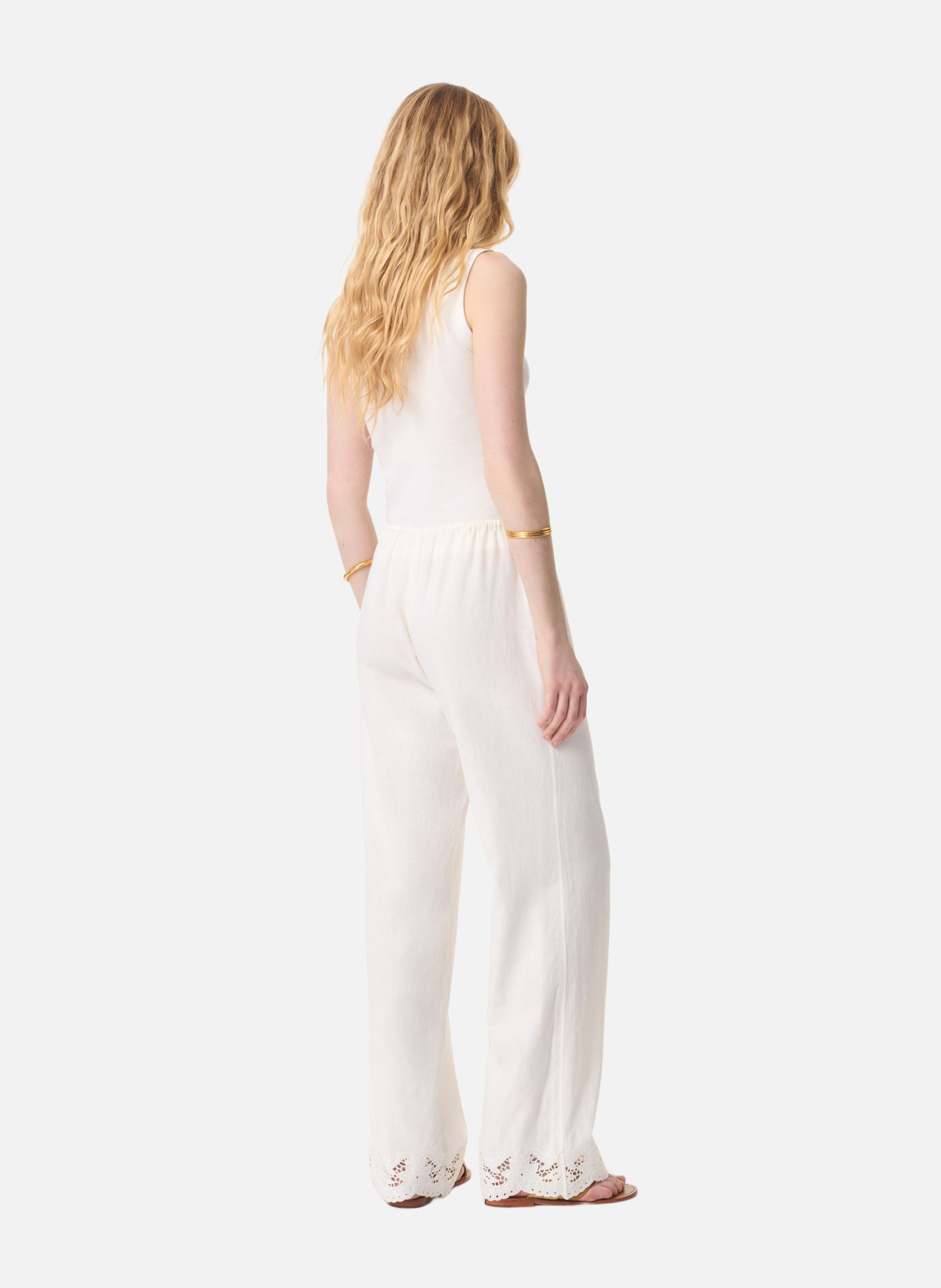 Pantalon gliff Blanc