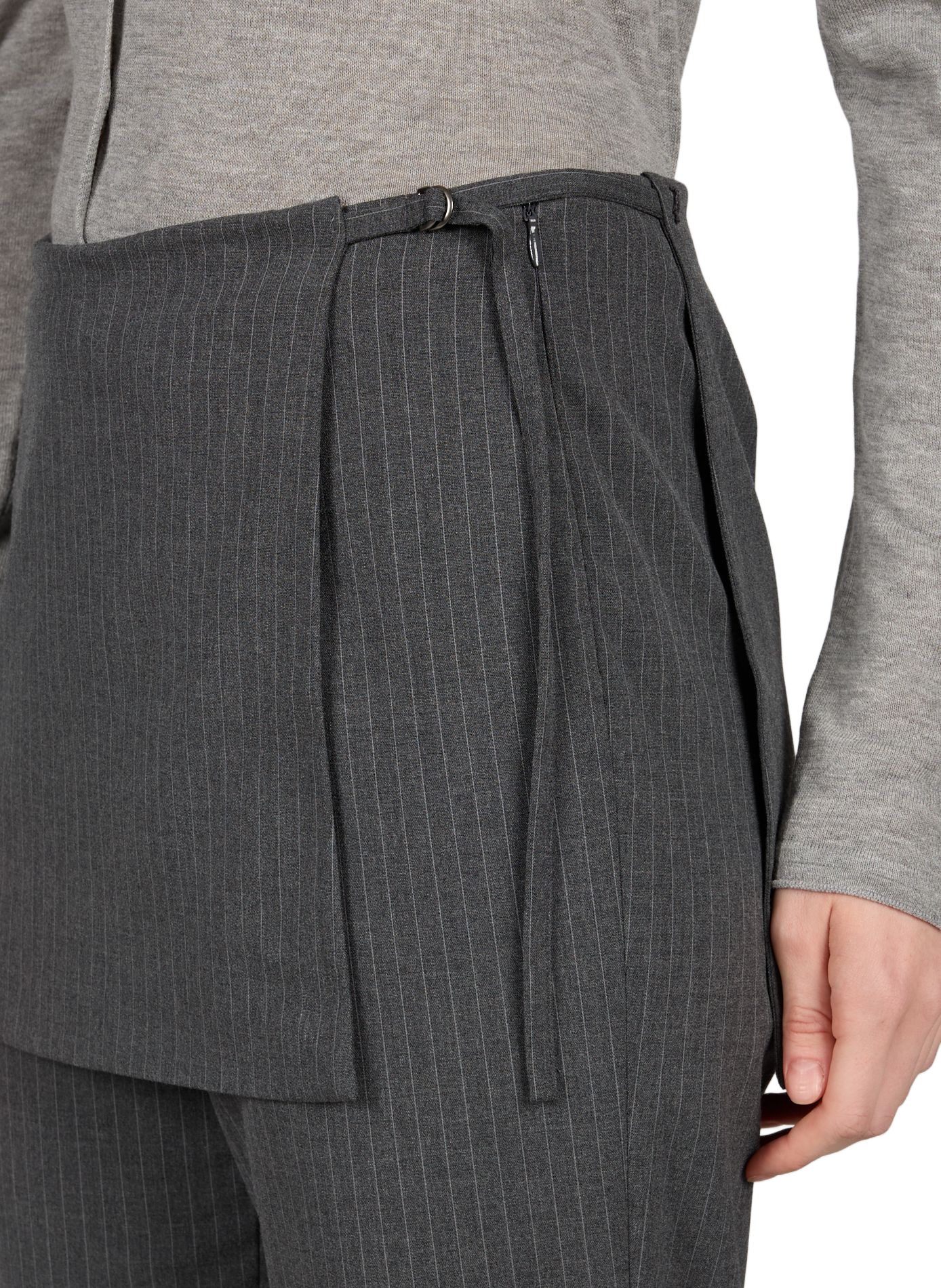 Layered Skirt Pants DUNST Grey