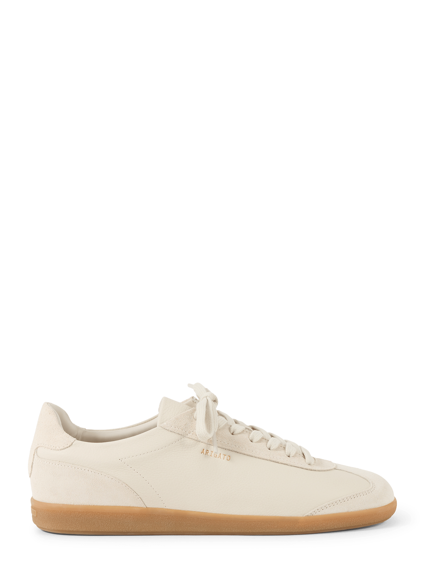 Sneakers Zane con logo dorato in pelle AXEL ARIGATO Beige