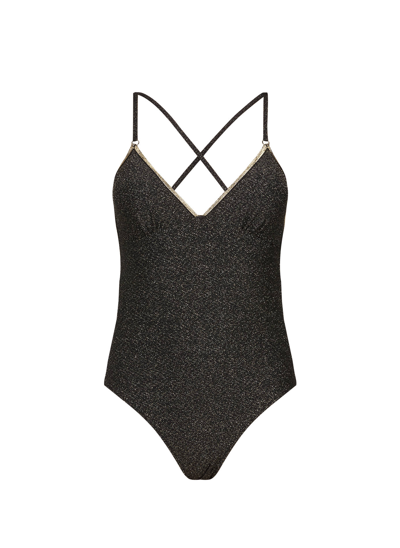 Gilda one-piece swimsuit LA NOUVELLE Black