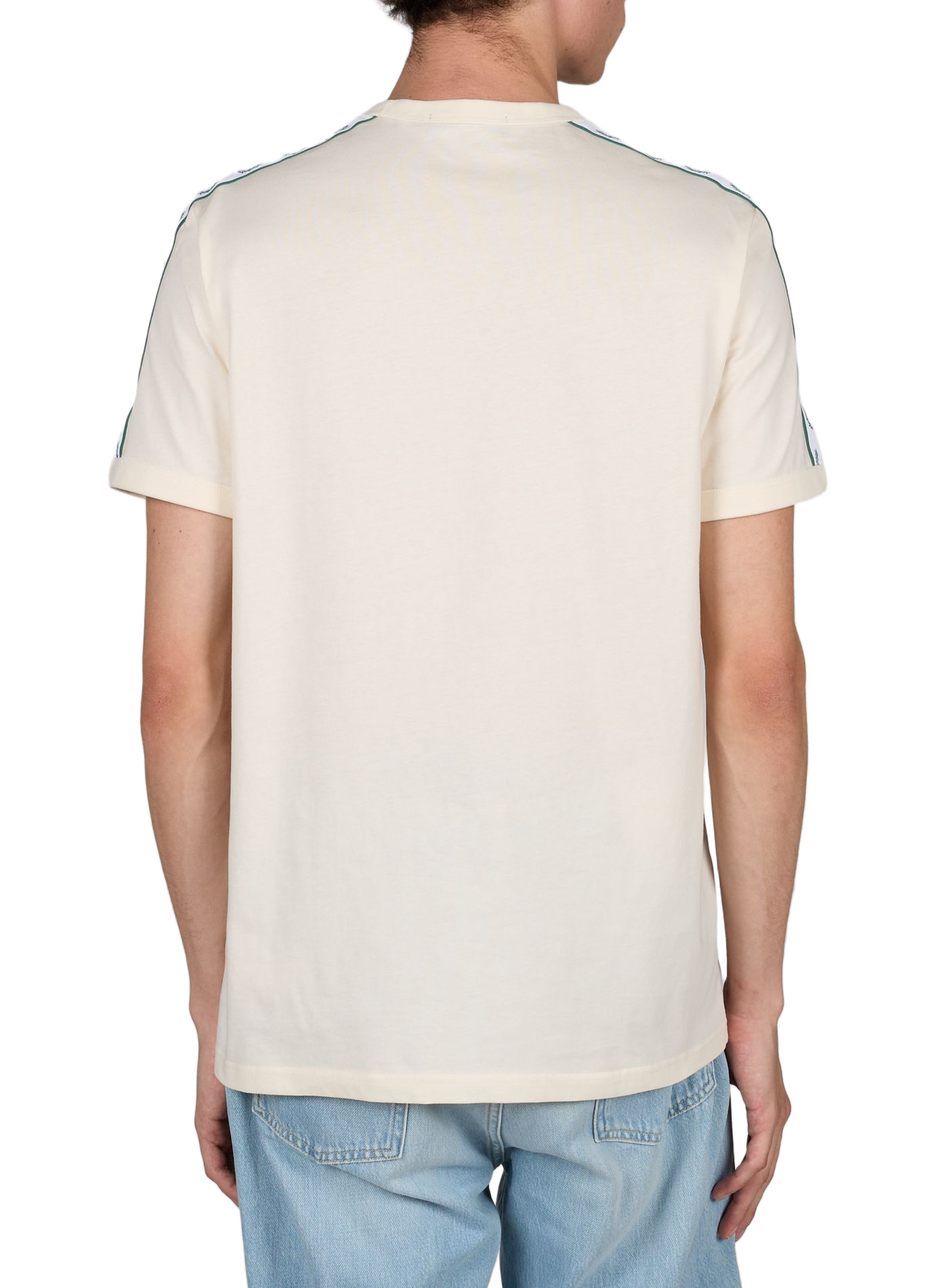 Cotton Logo T-shirt FRED PERRY Beige