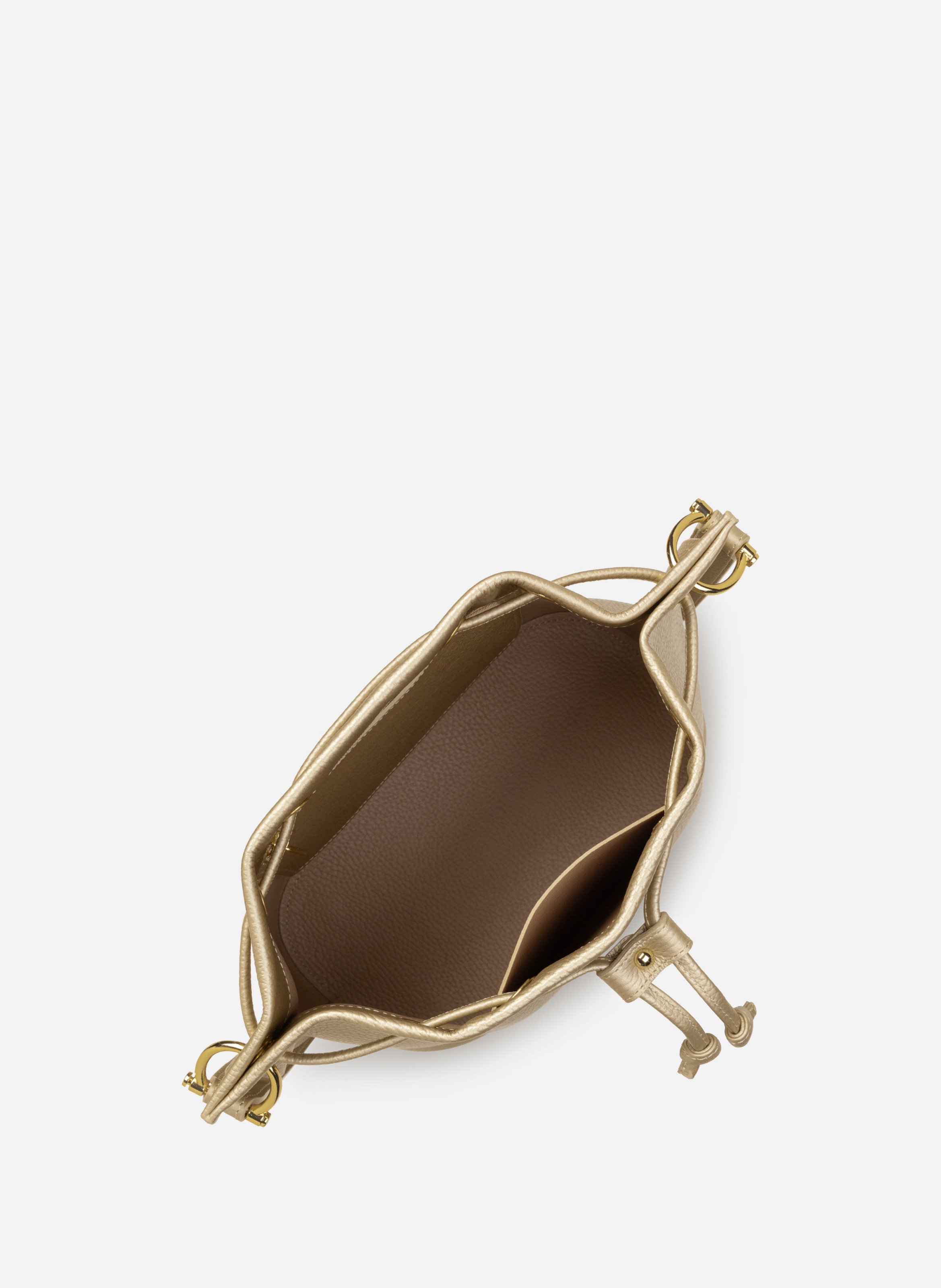 M bucket bag - alba double LANCASTER Golden