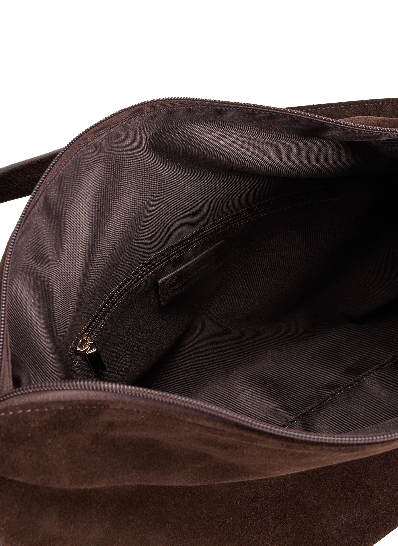 Sac à bandoulière Iloise M en cuir suédé SAISON 1865 Marron