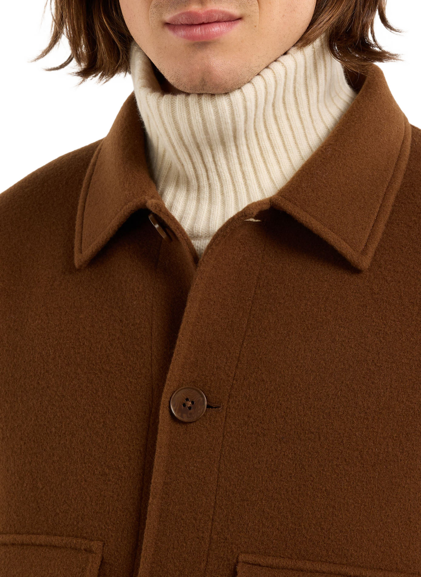 Chaqueta Emy de lana SAISON 1865 Marrón