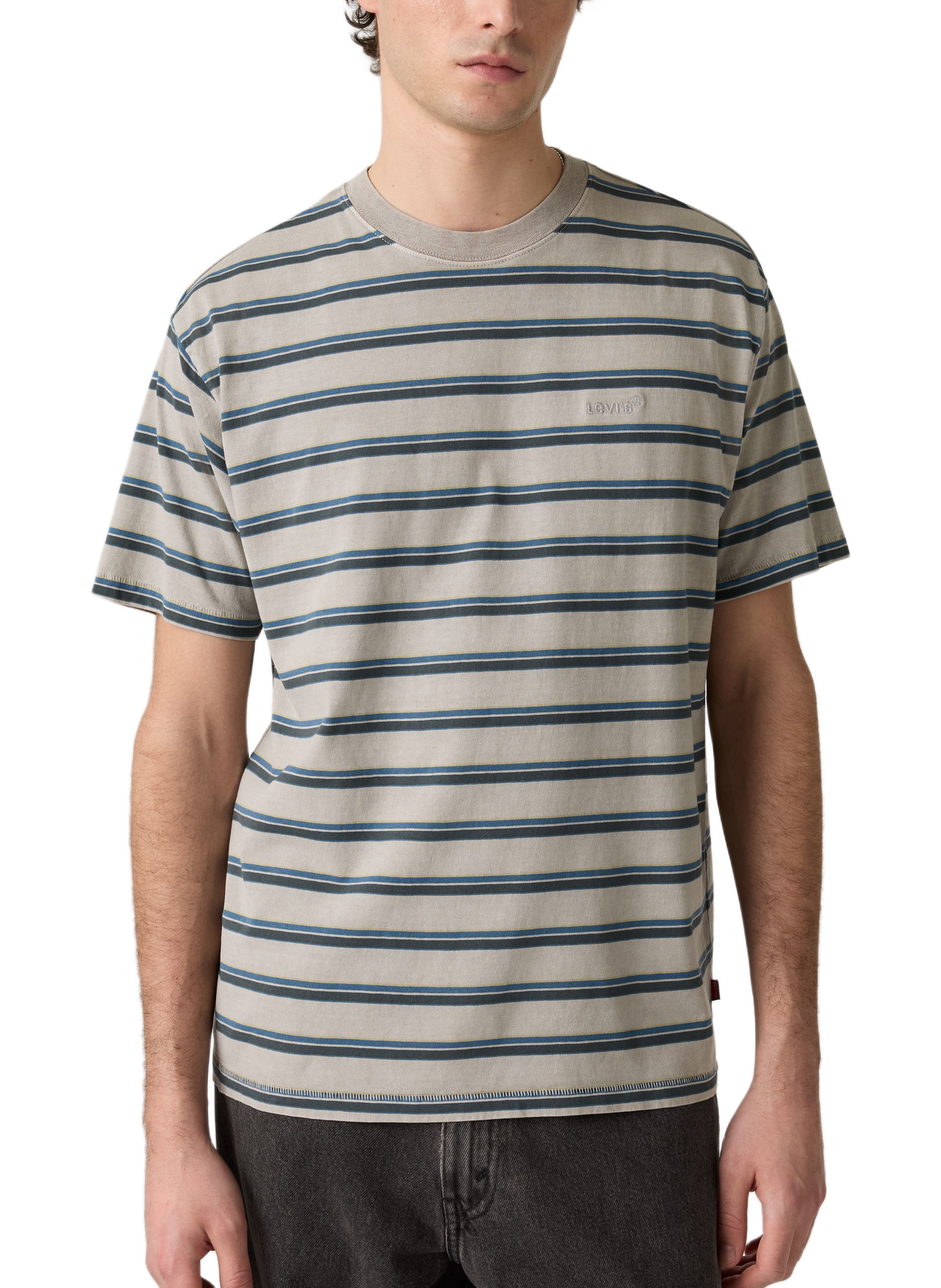 Classic Cotton T-Shirt LEVI'S Beige