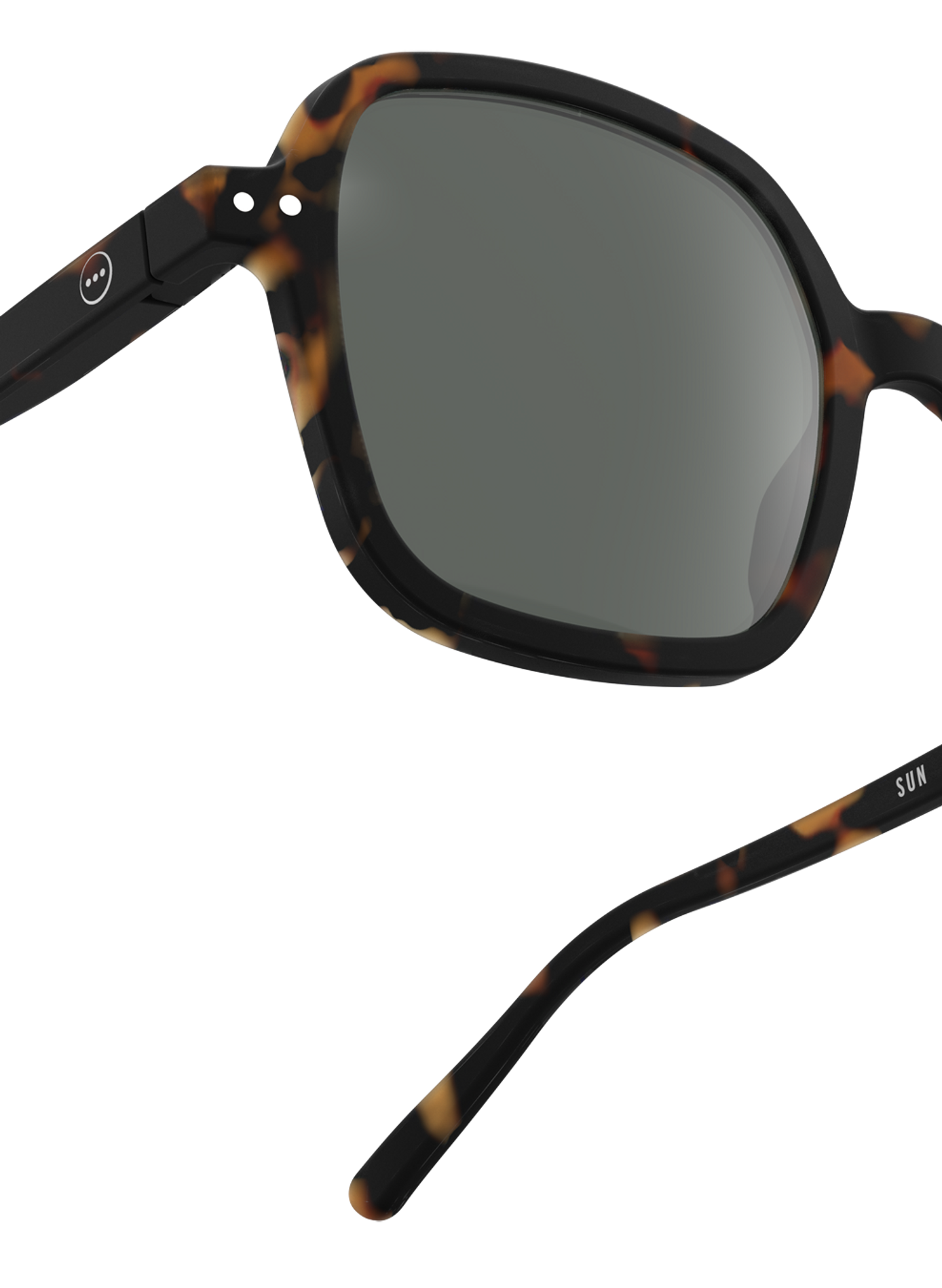 Printed sunglasses IZIPIZI Brown