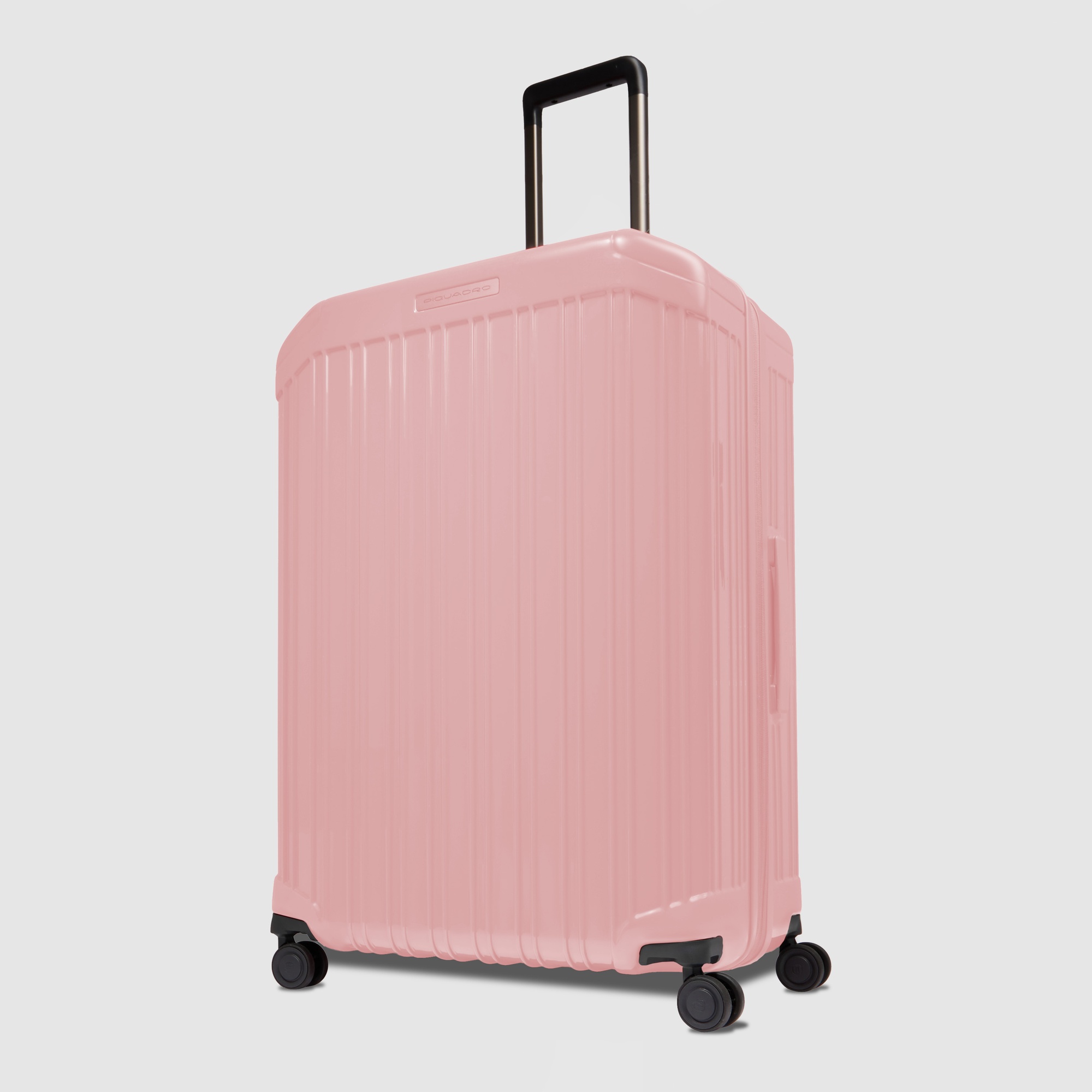 Uitbreidbare koffer met 4 wielen voor ruimbagage PIQUADRO Roze