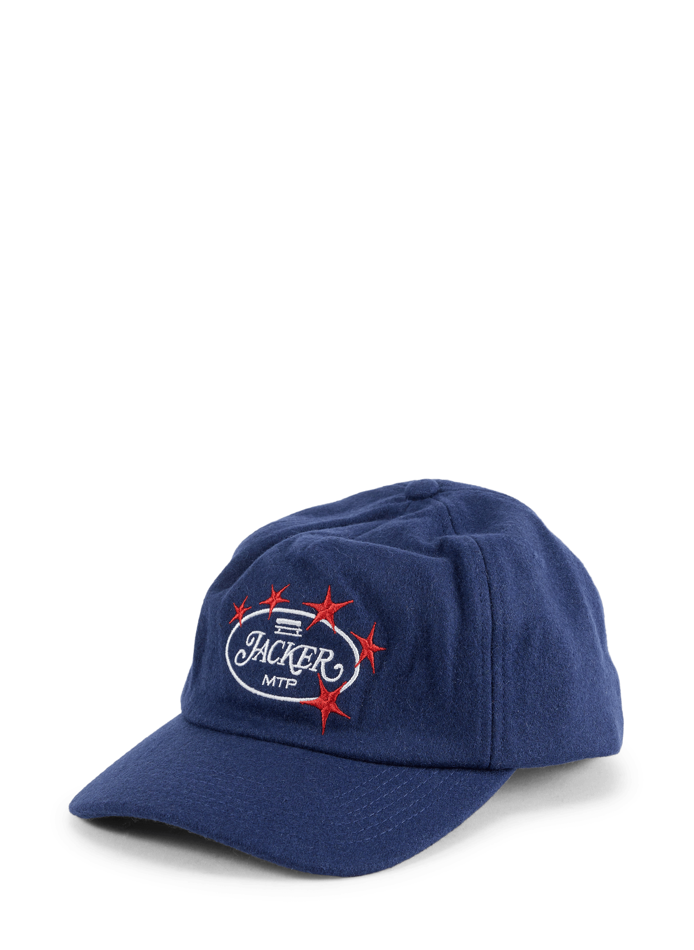 Casquette en laine JACKER. Blauw