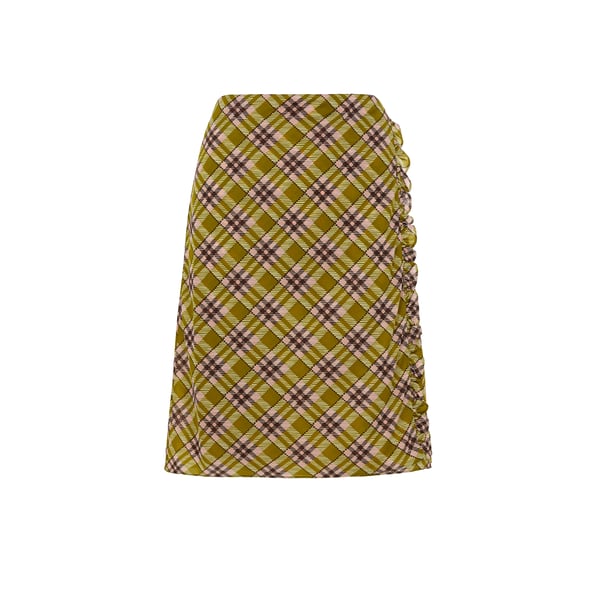 Jupe à motif géométrique