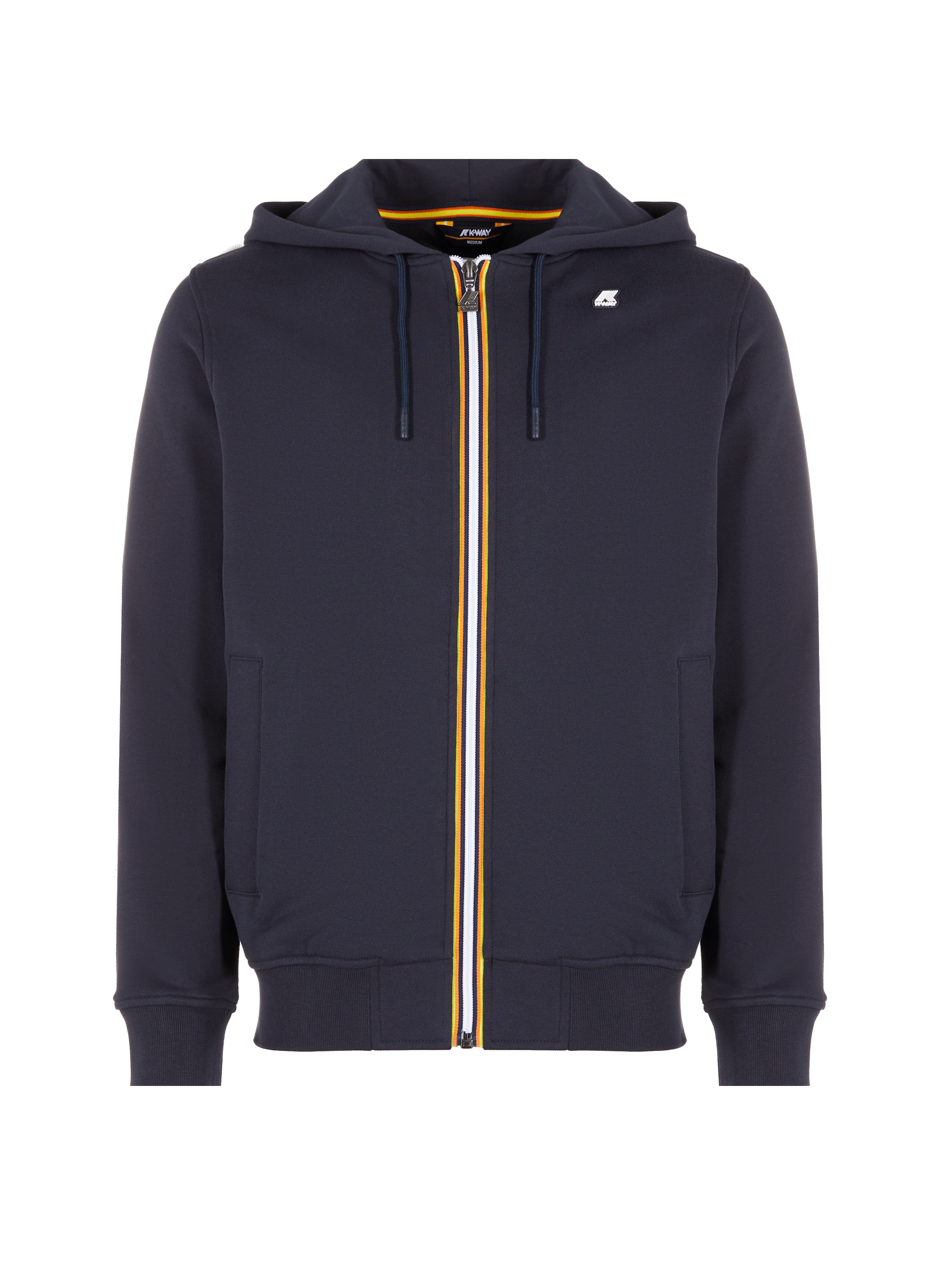 Hoodie zippé en coton