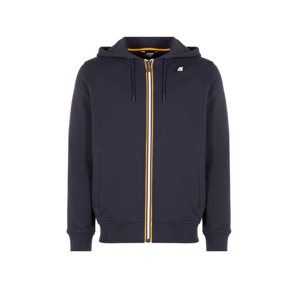 Hoodie zippé en coton