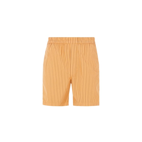 Short rayé en coton