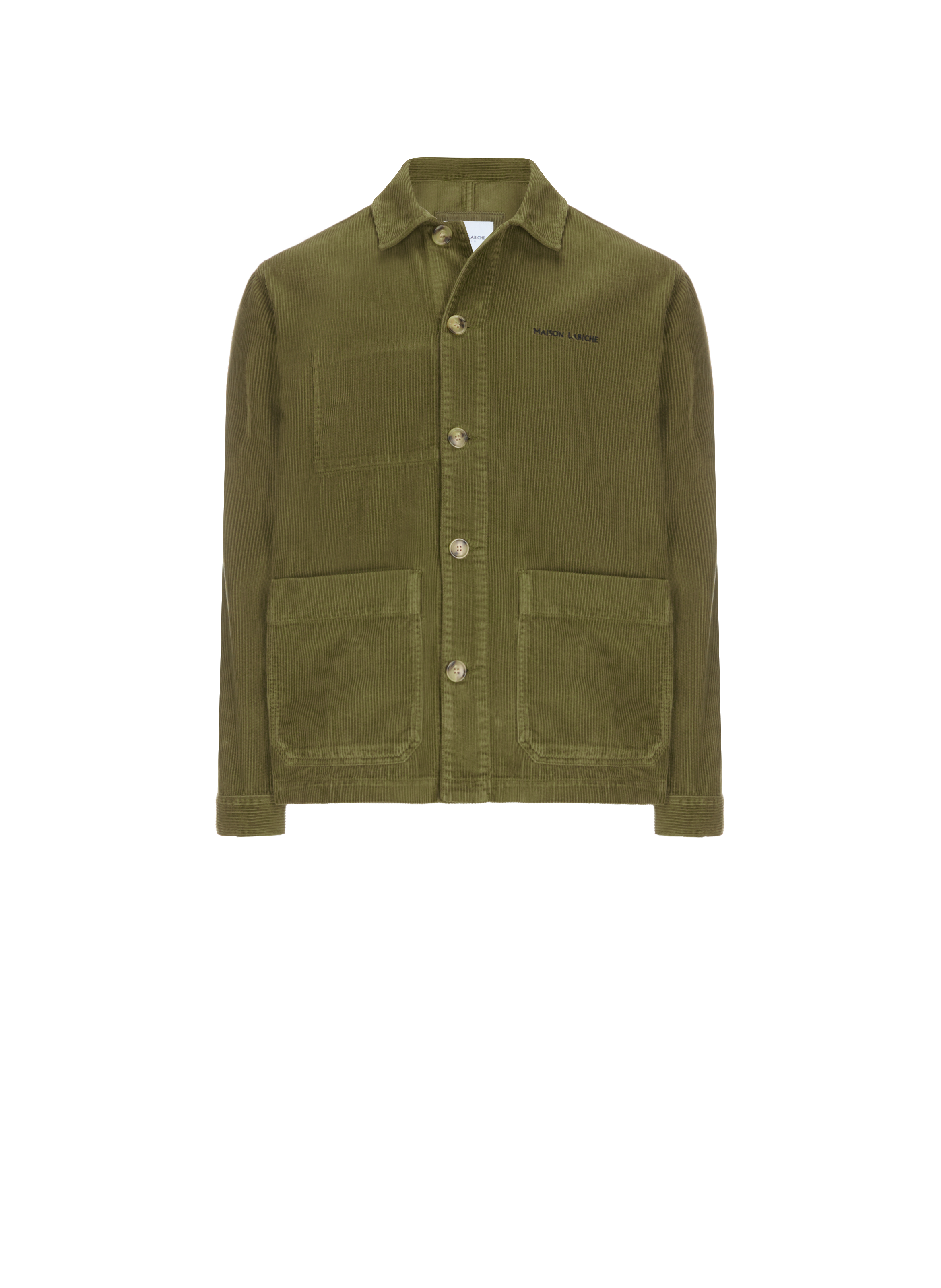 MAISON LABICHE Ribbed Jacket Grey