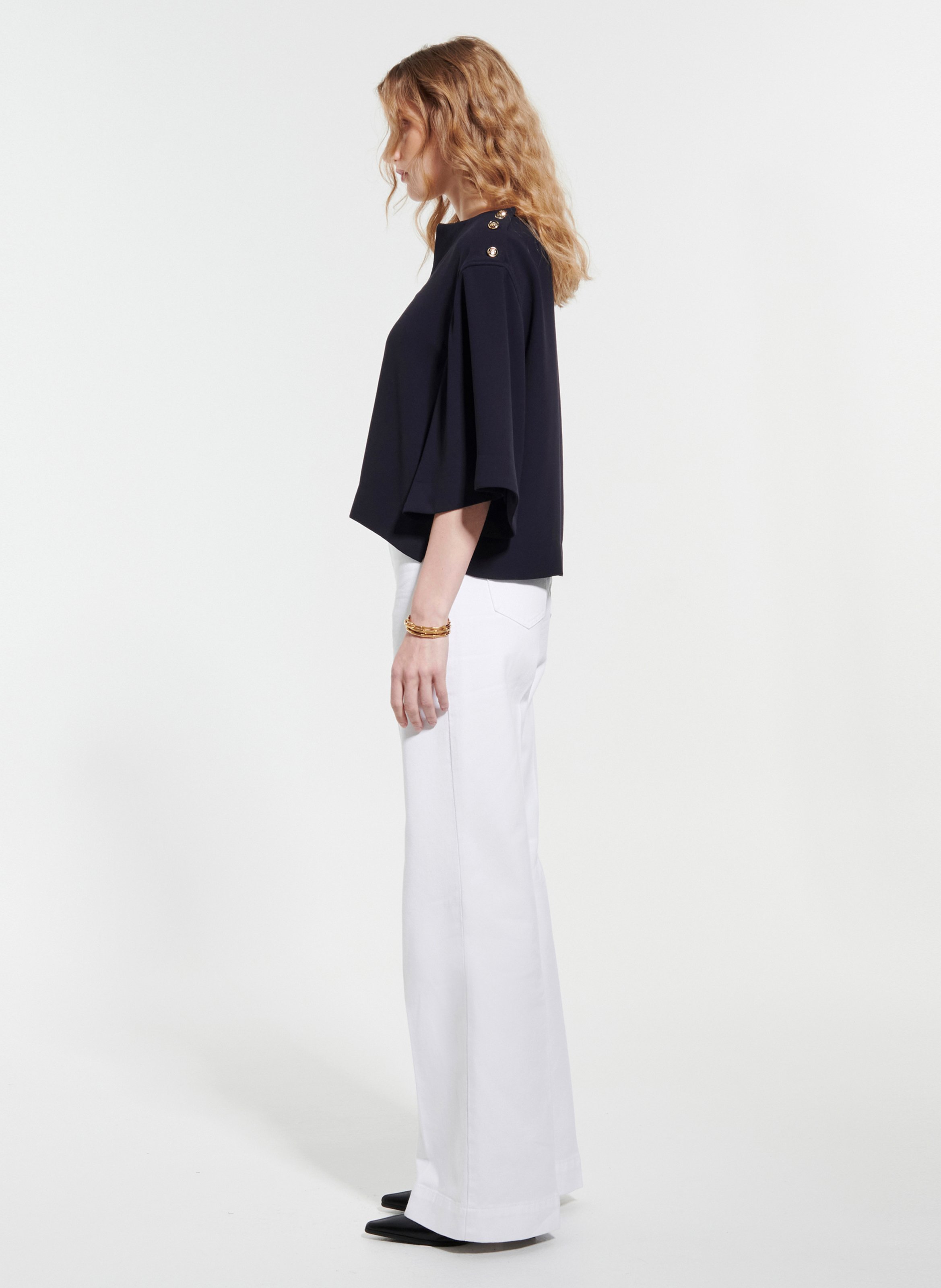 Jeans blanc droit - jayce ZAPA Blanc