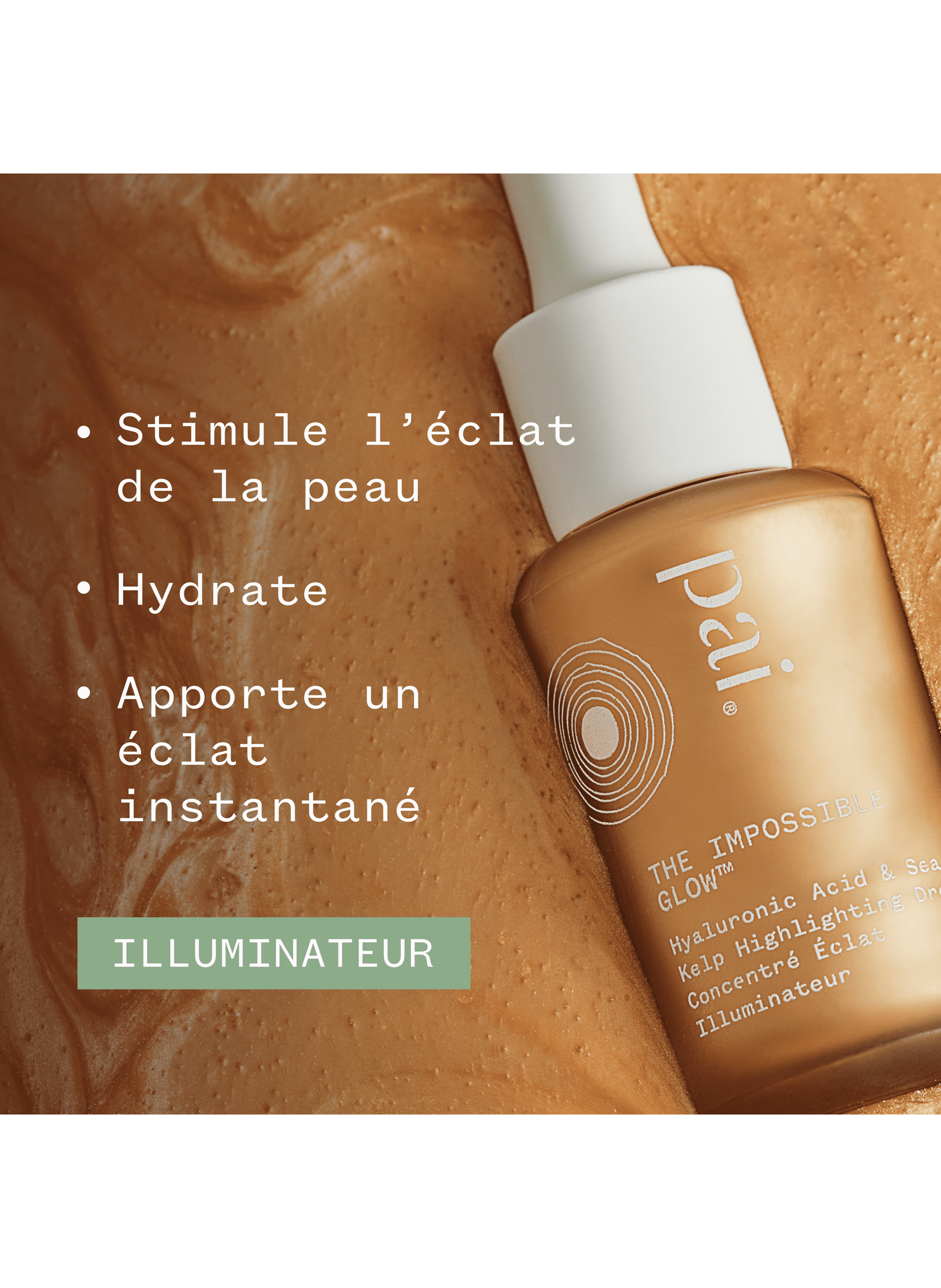 The Impossible Glow Champagne - Illuminating Radiance Concentrate PAI No color