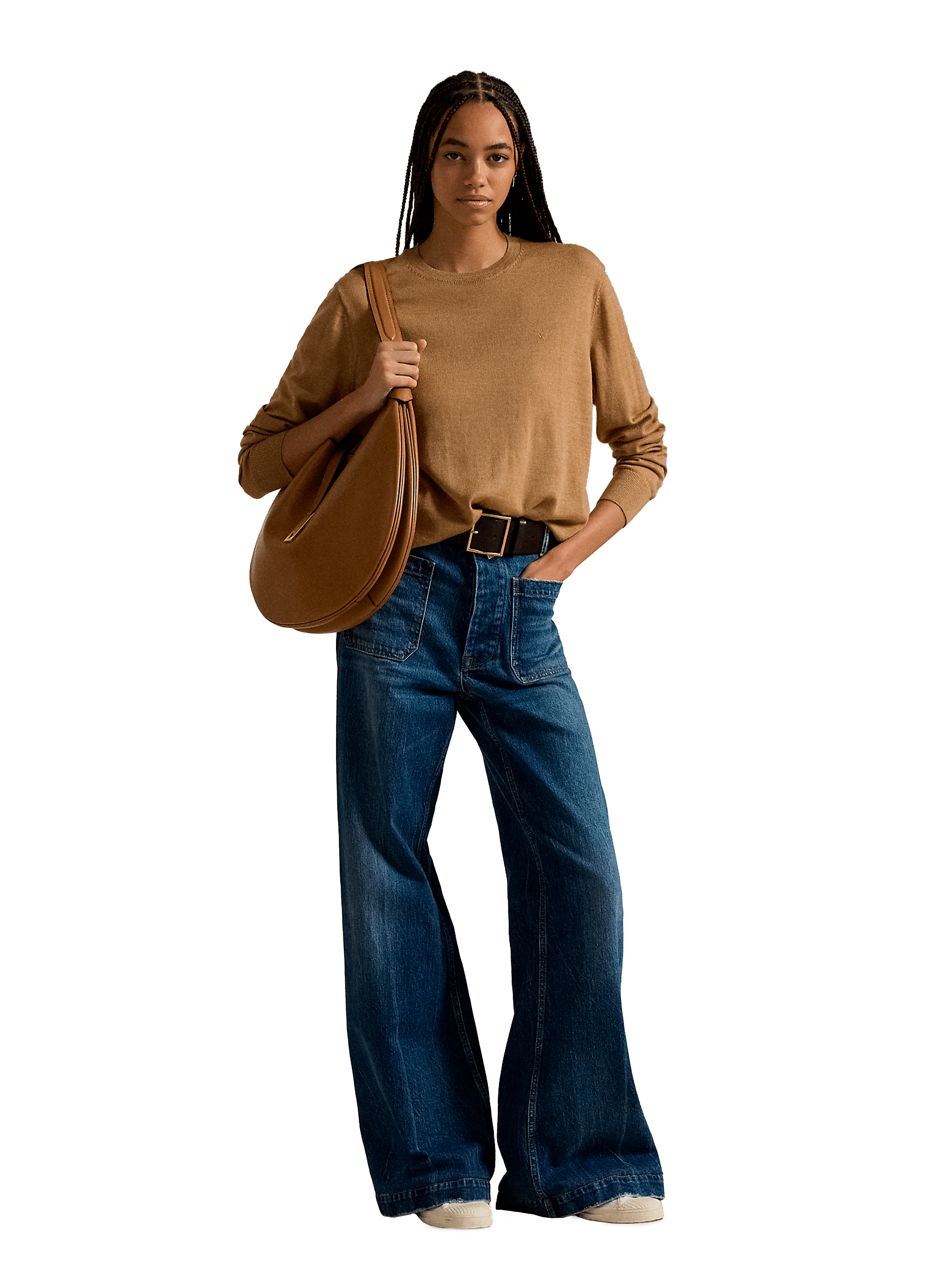 Straight wool jumper POLO RALPH LAUREN Beige