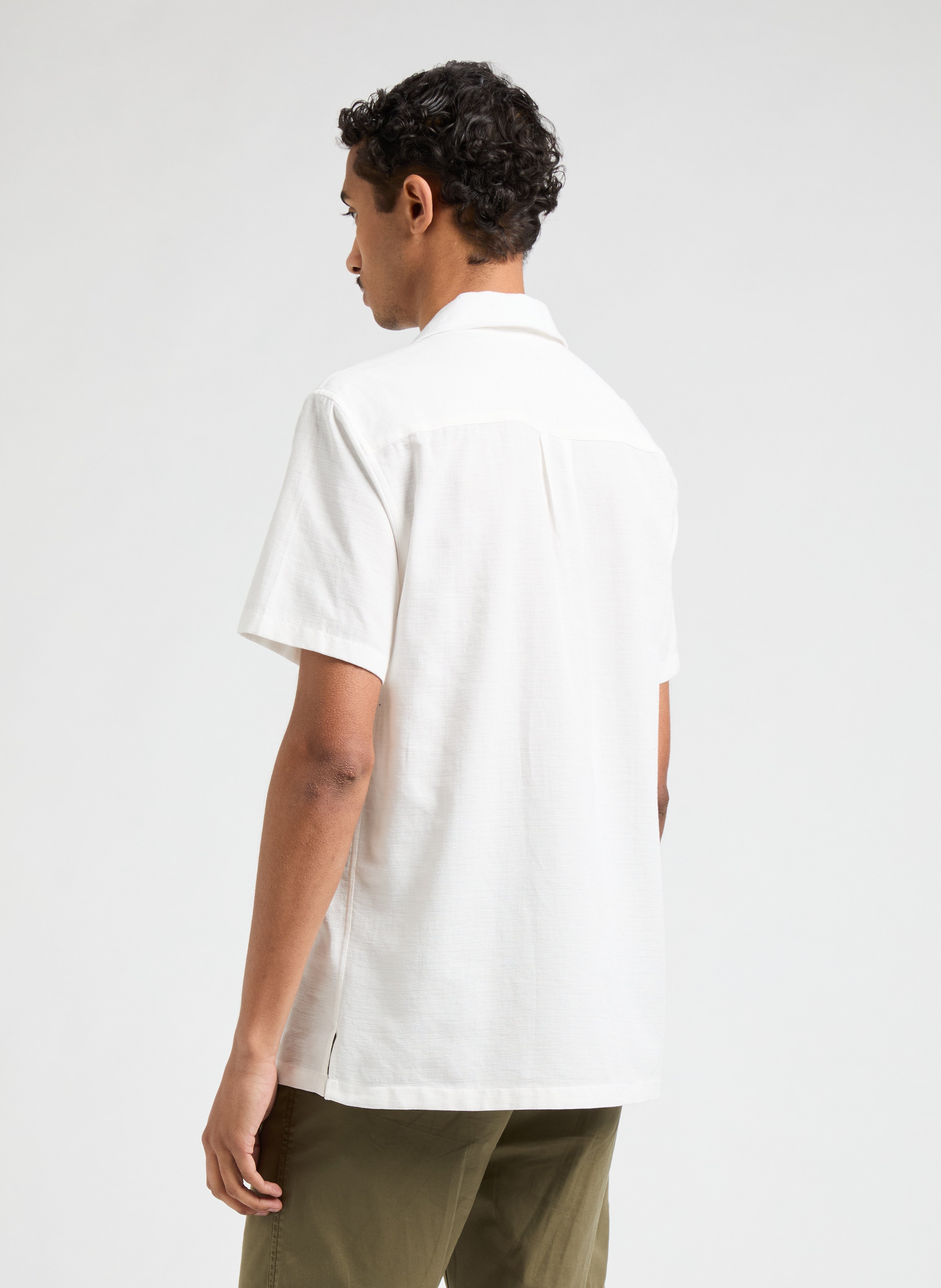 Chemise en coton AU PRINTEMPS PARIS Beige