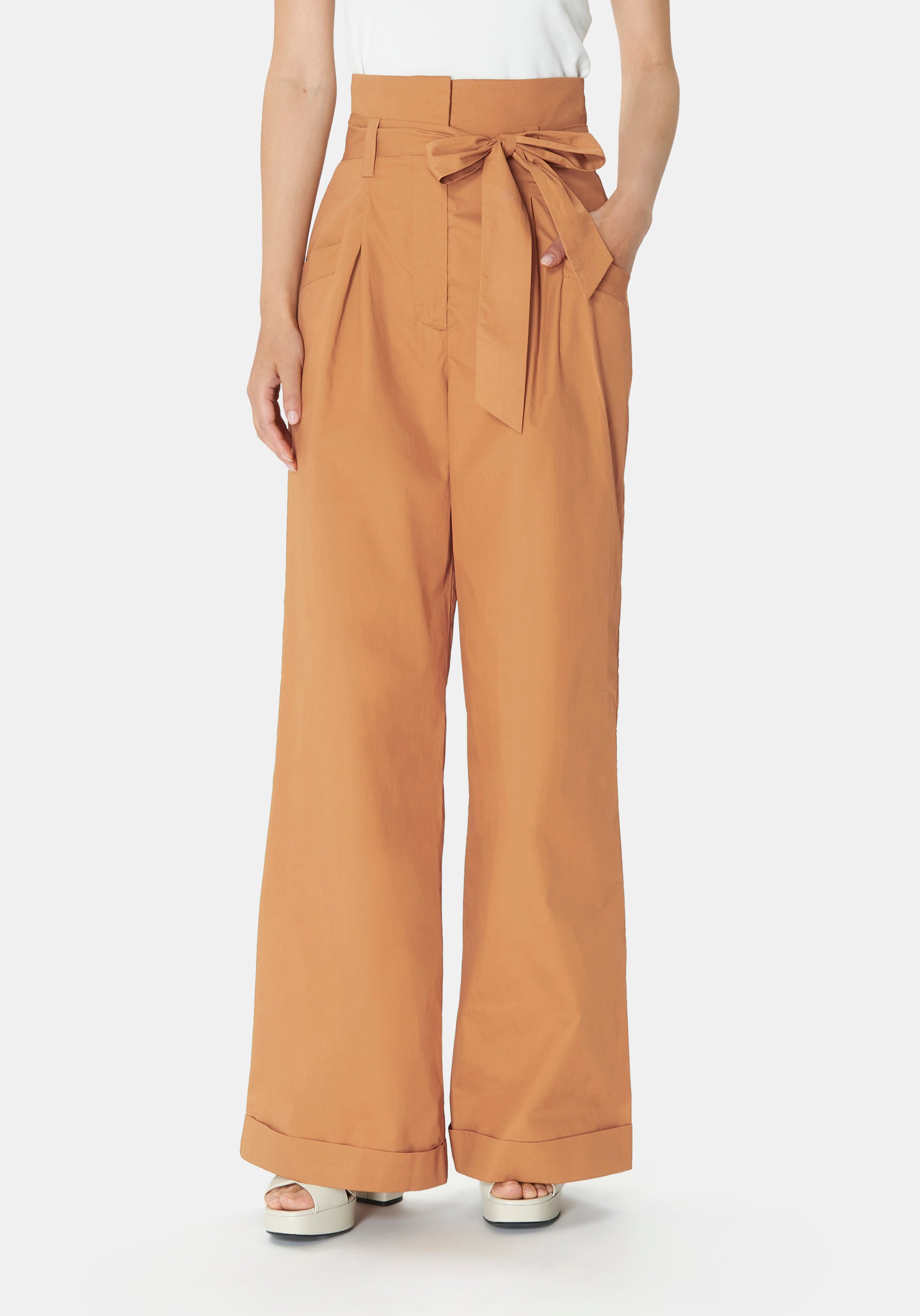 Pantalon pyla TARA JARMON Marron