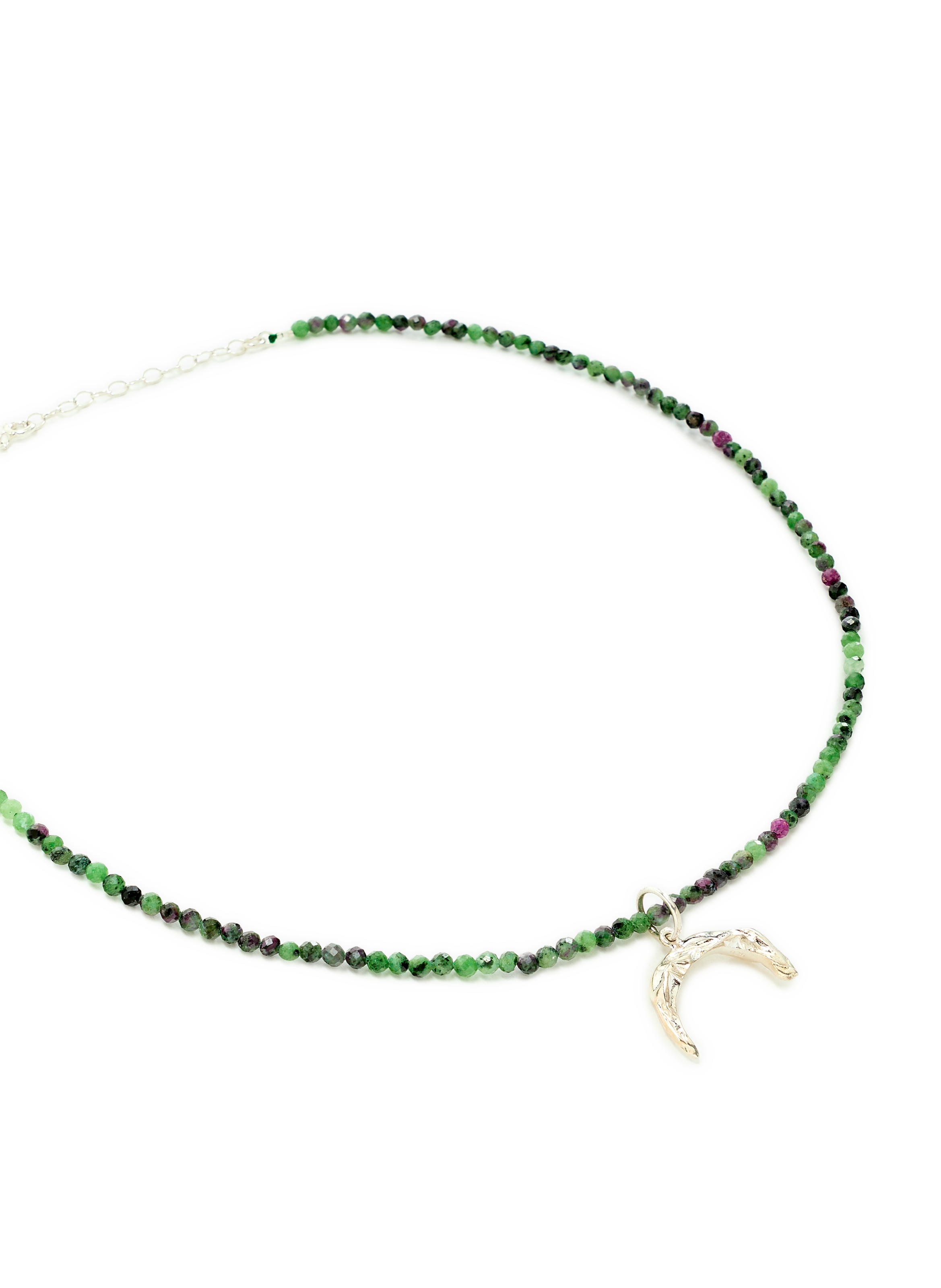 Collier Melies Tusk Rubyzoesite HERMINA ATHENS Vert