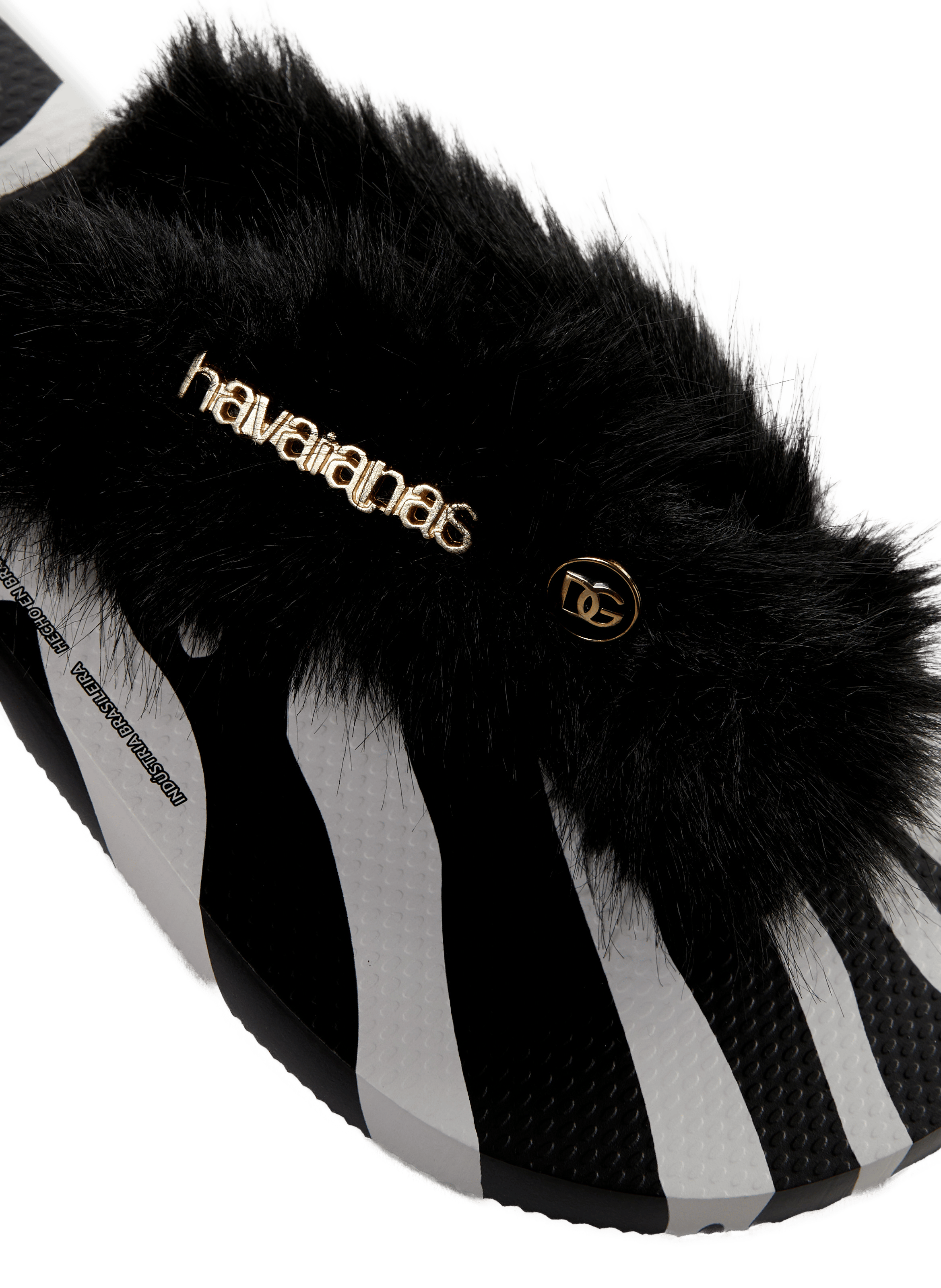 x DolceGabbana Tongs Animals HAVAIANAS Beige