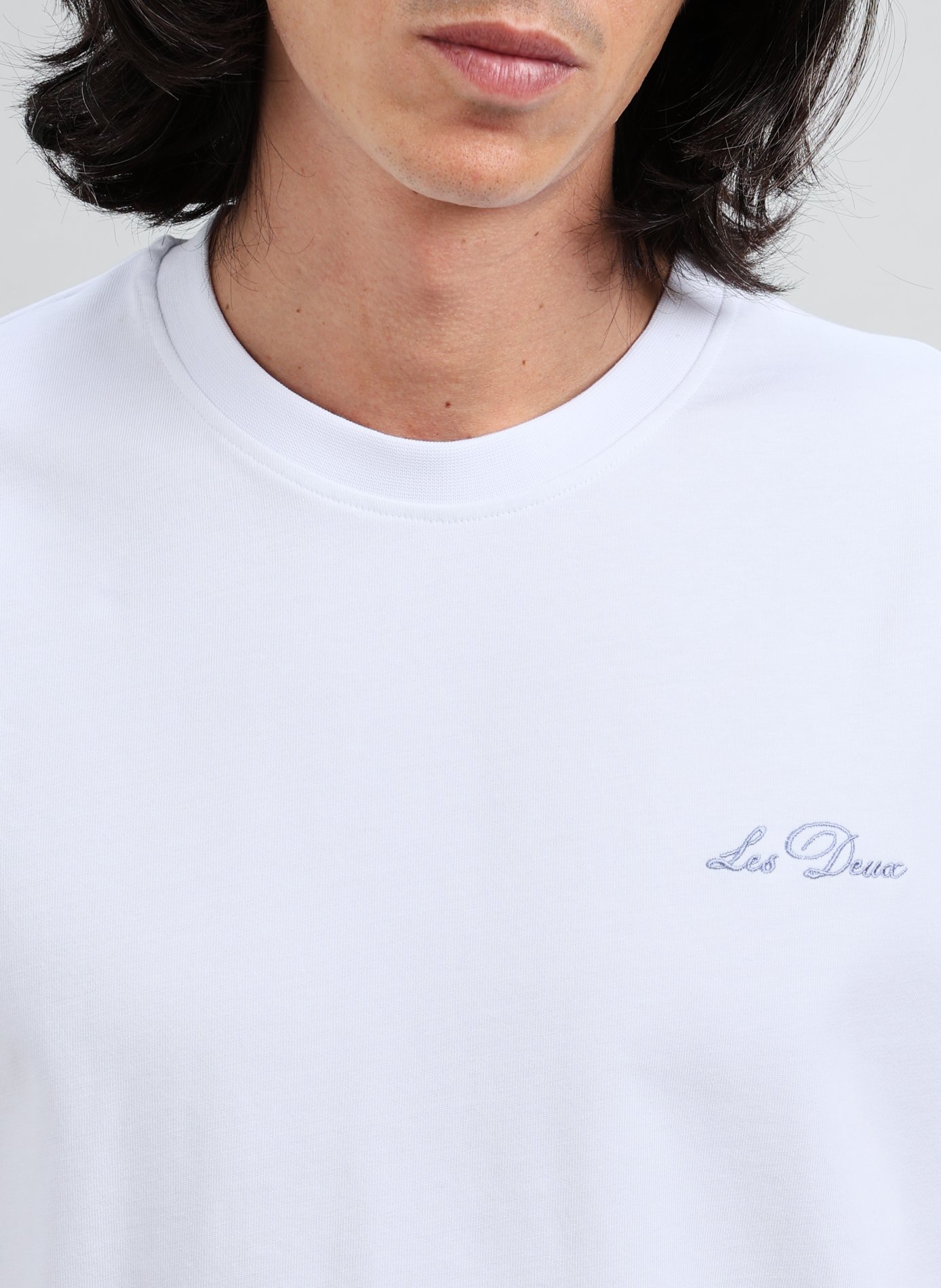 T-shirt en coton LES DEUX Blanc