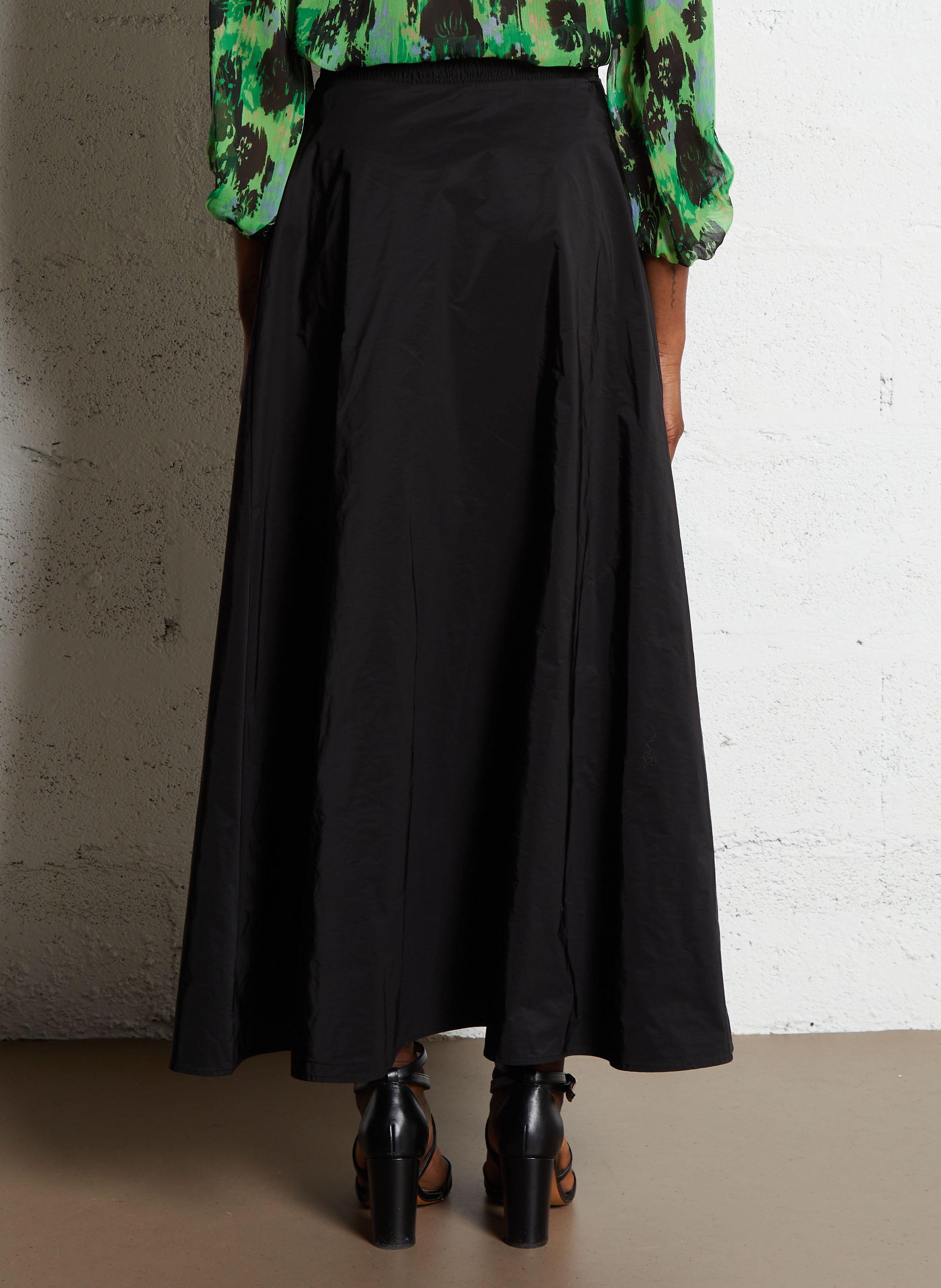 Jupe longue tapèze IKKS Noir