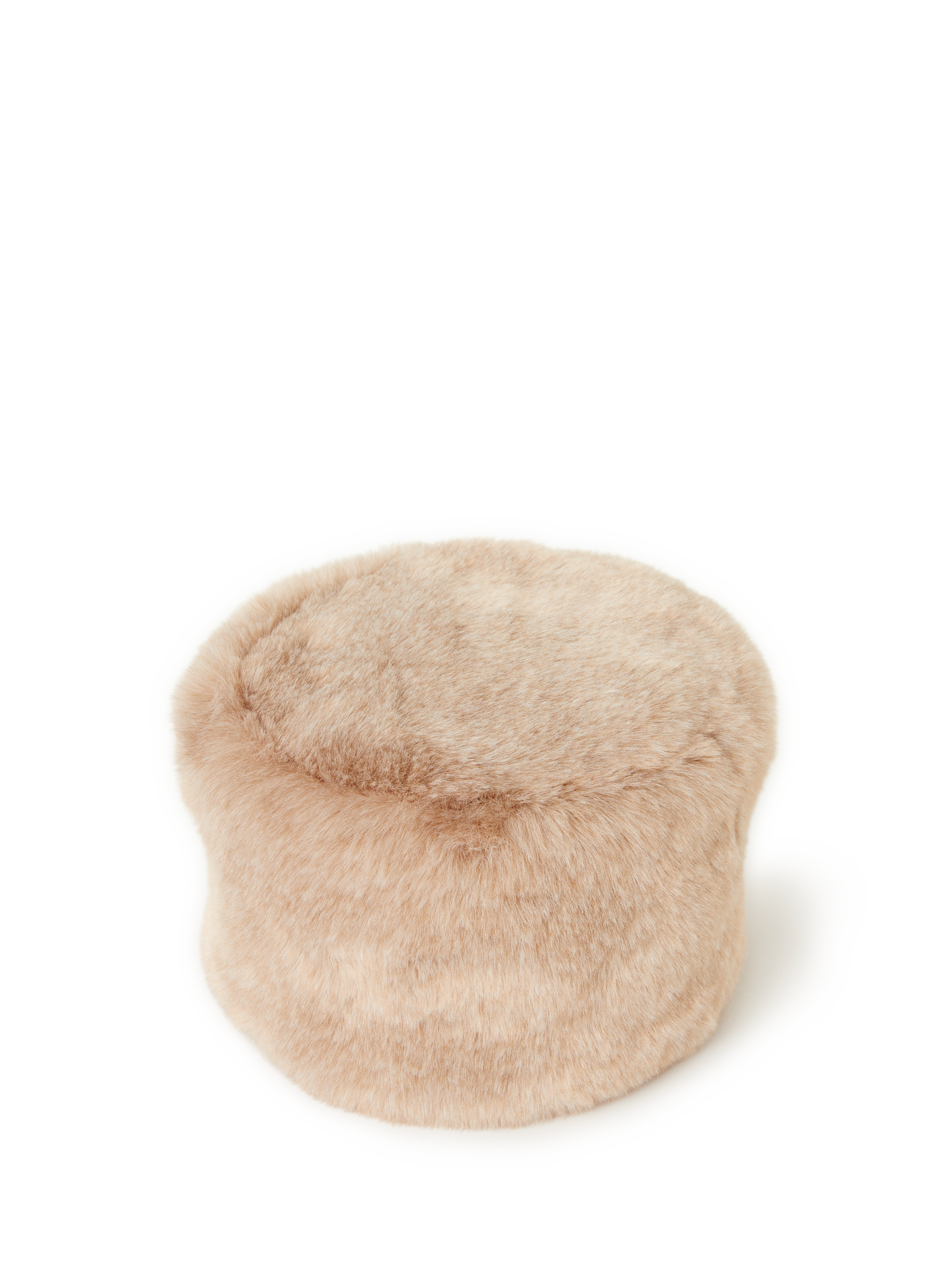 Faux fur hat AU PRINTEMPS PARIS Beige