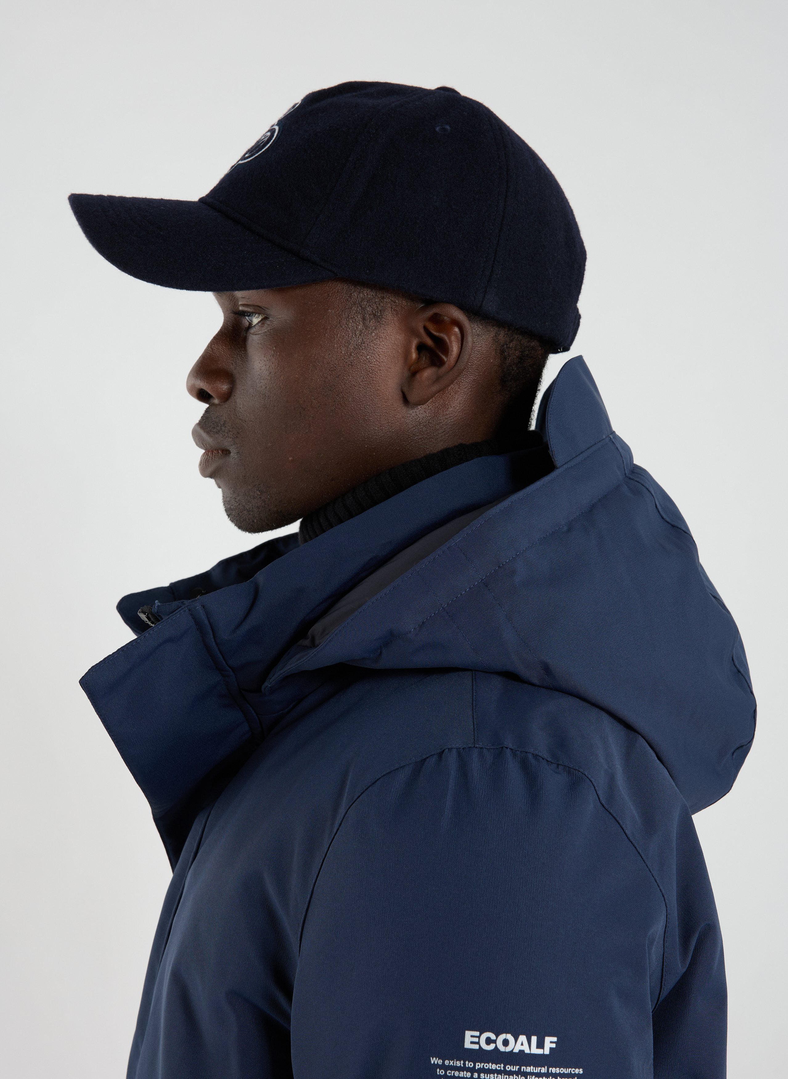 Wool baseball cap EDEN PARK Blue