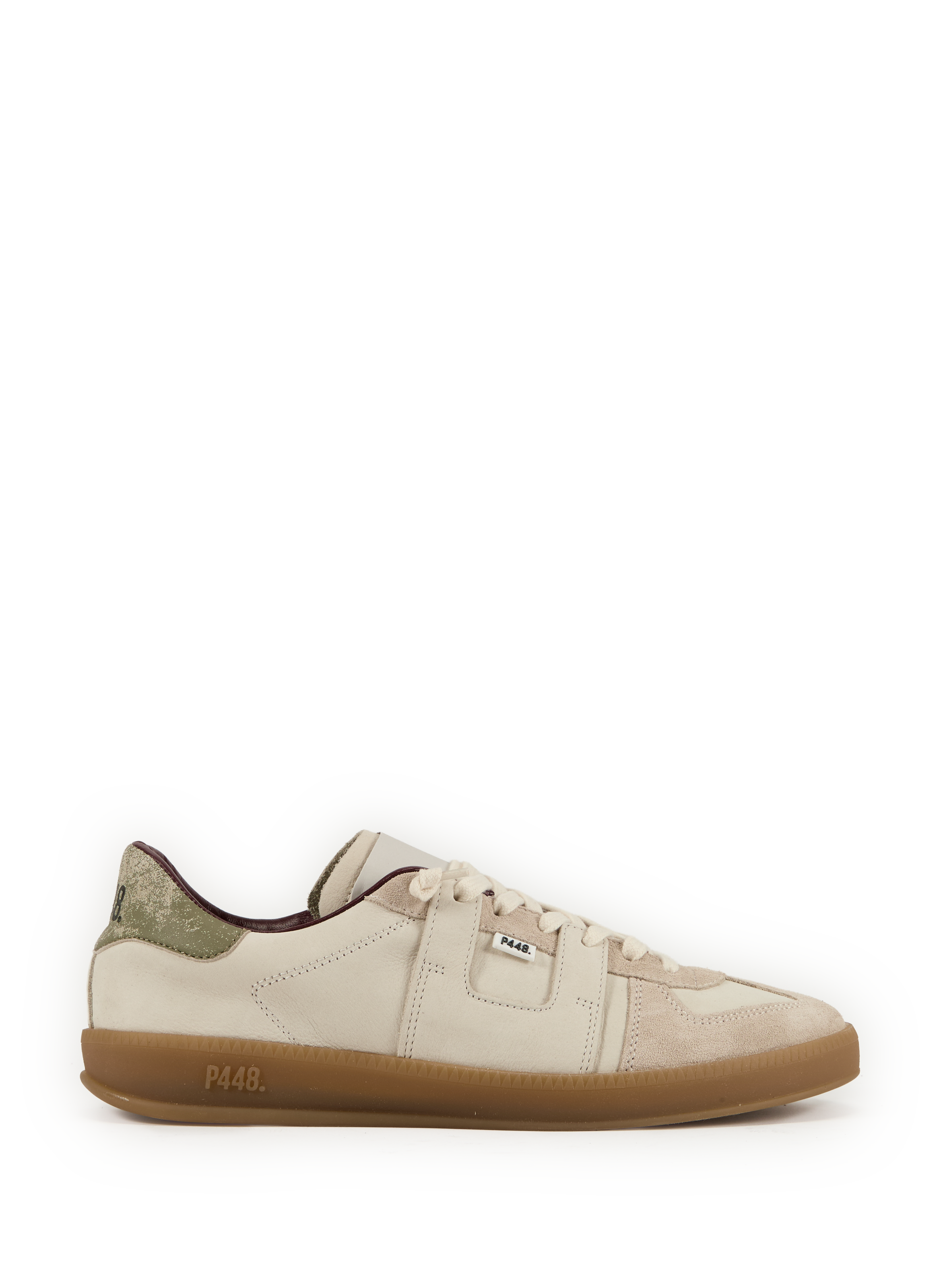 P448 Round-toe Sneakers Beige