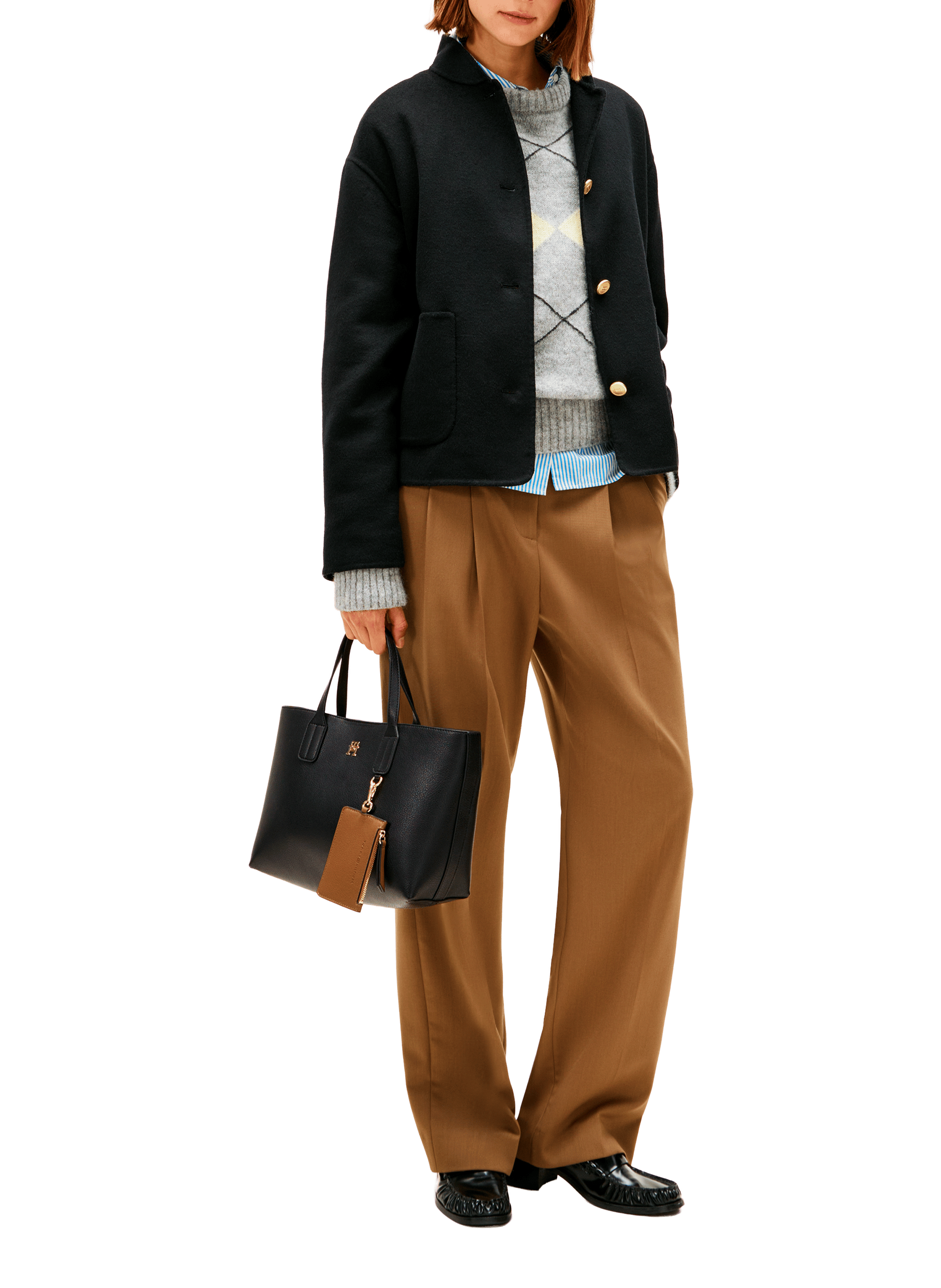 Tote bag TOMMY HILFIGER Black