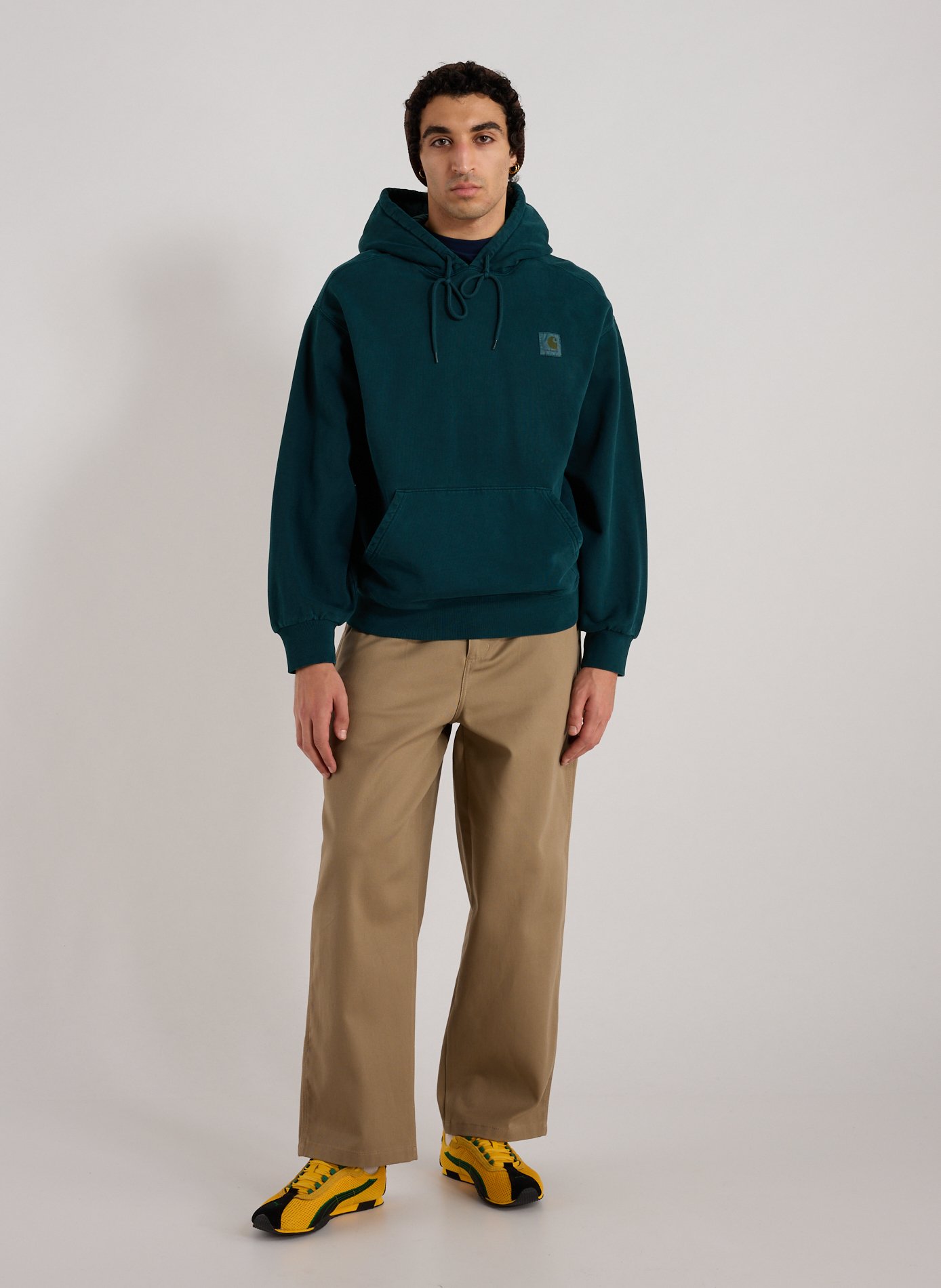 Wide-brimmed beanie CARHARTT WIP Brown