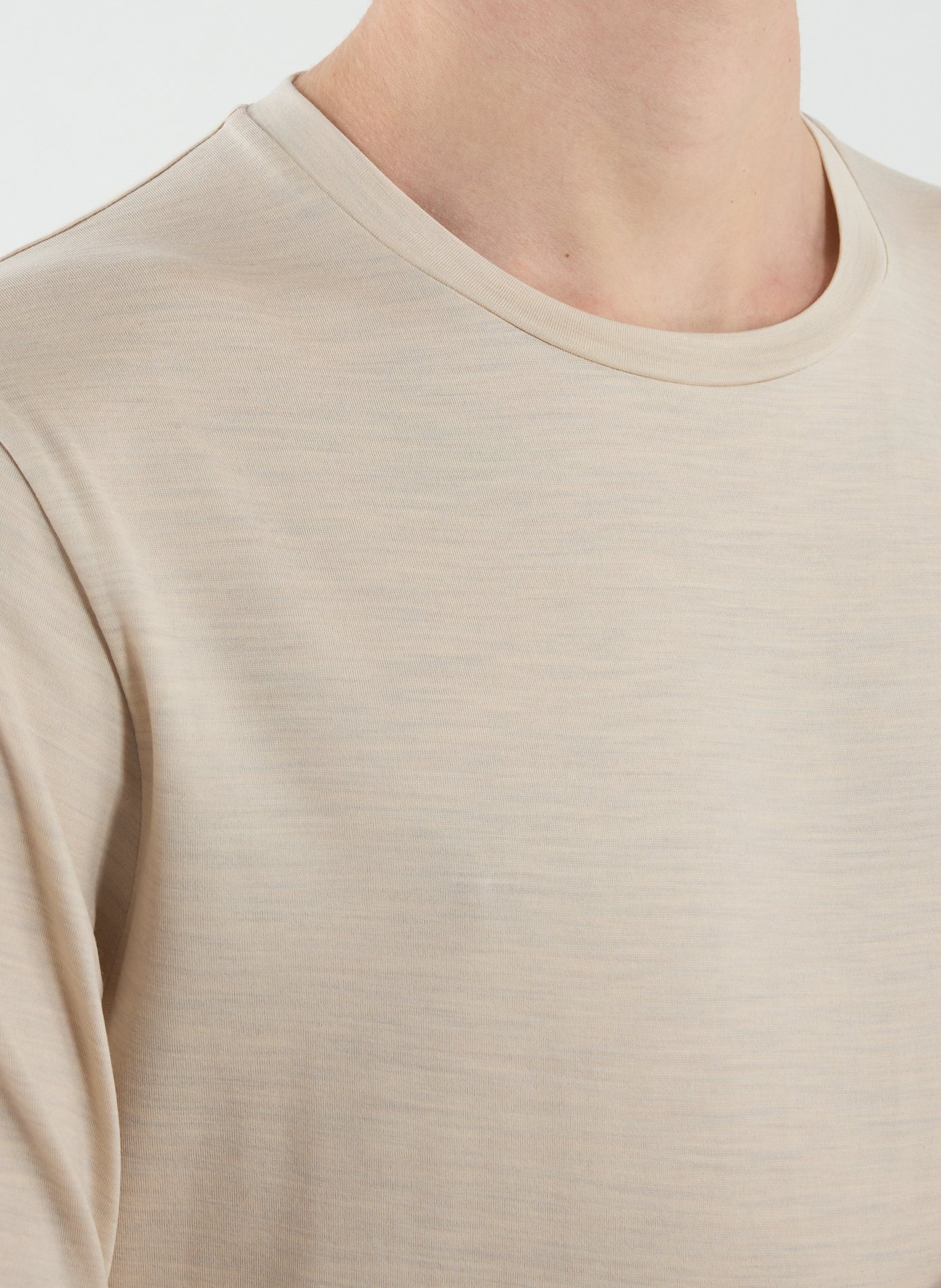 T-shirt en laine STEFAN BRANDT Marron