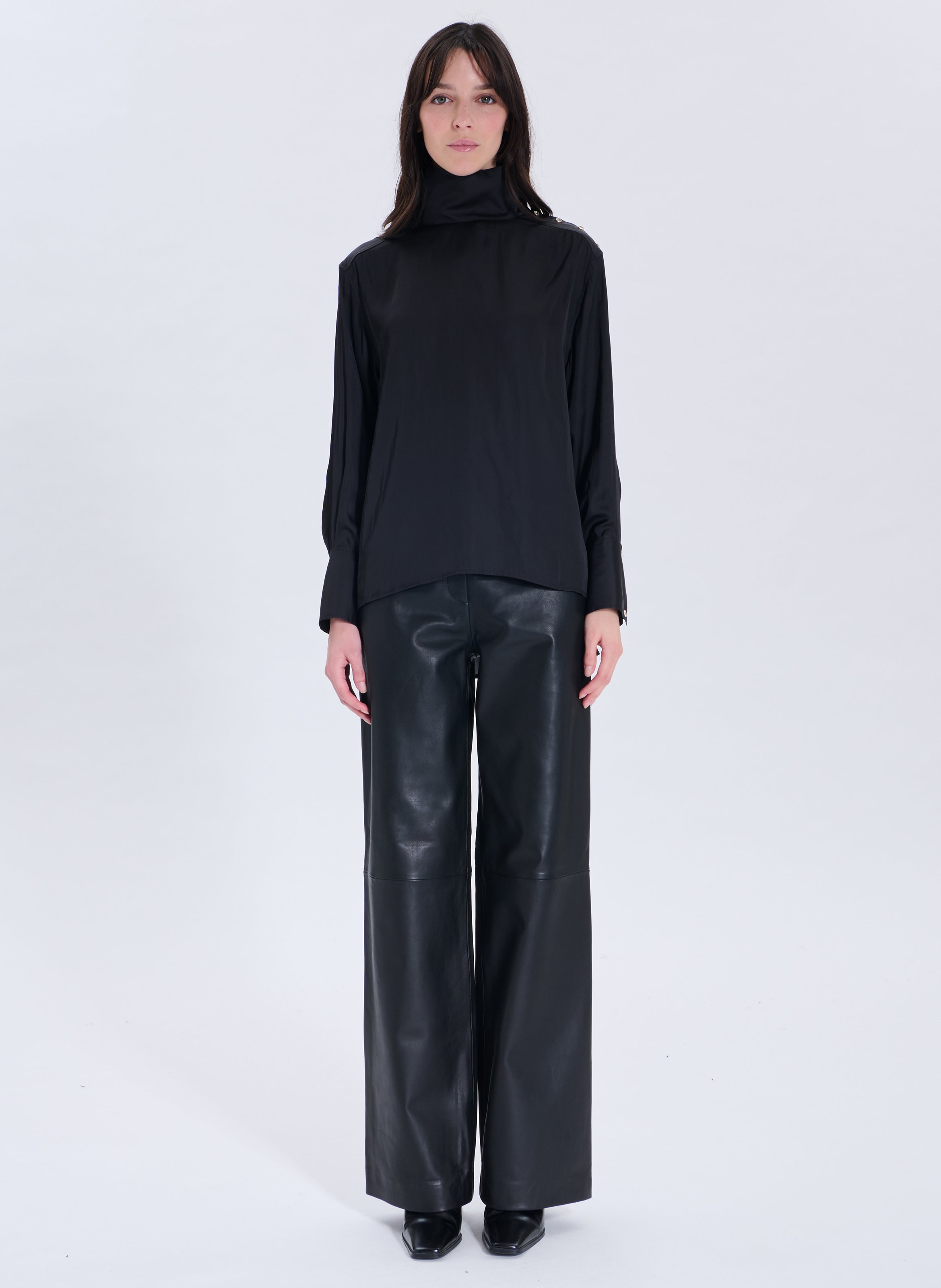 Chemise  charme ZAPA Noir