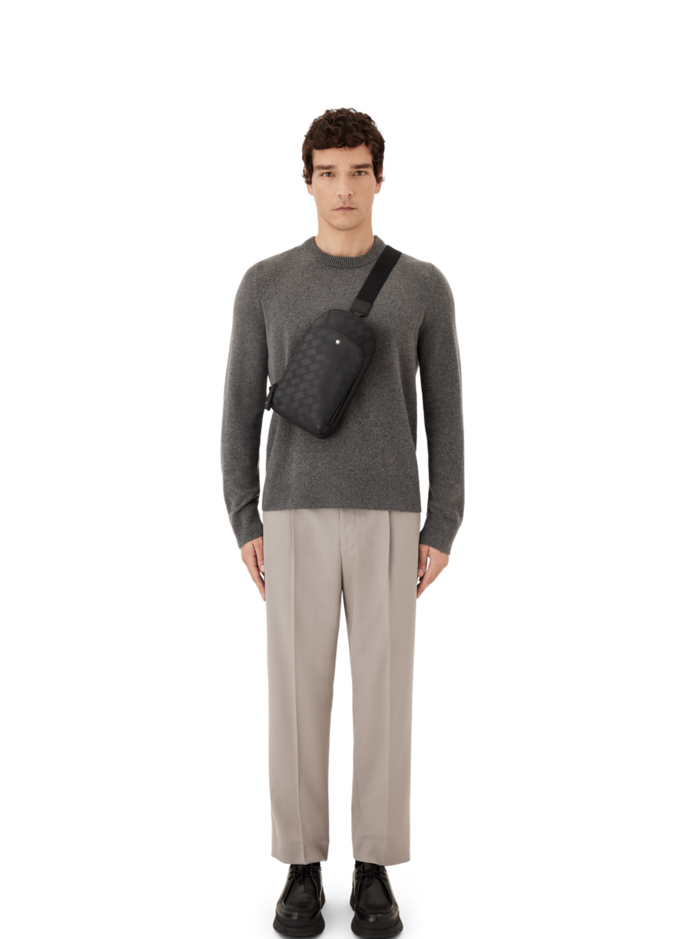 Leather Shoulder bag MONTBLANC Black