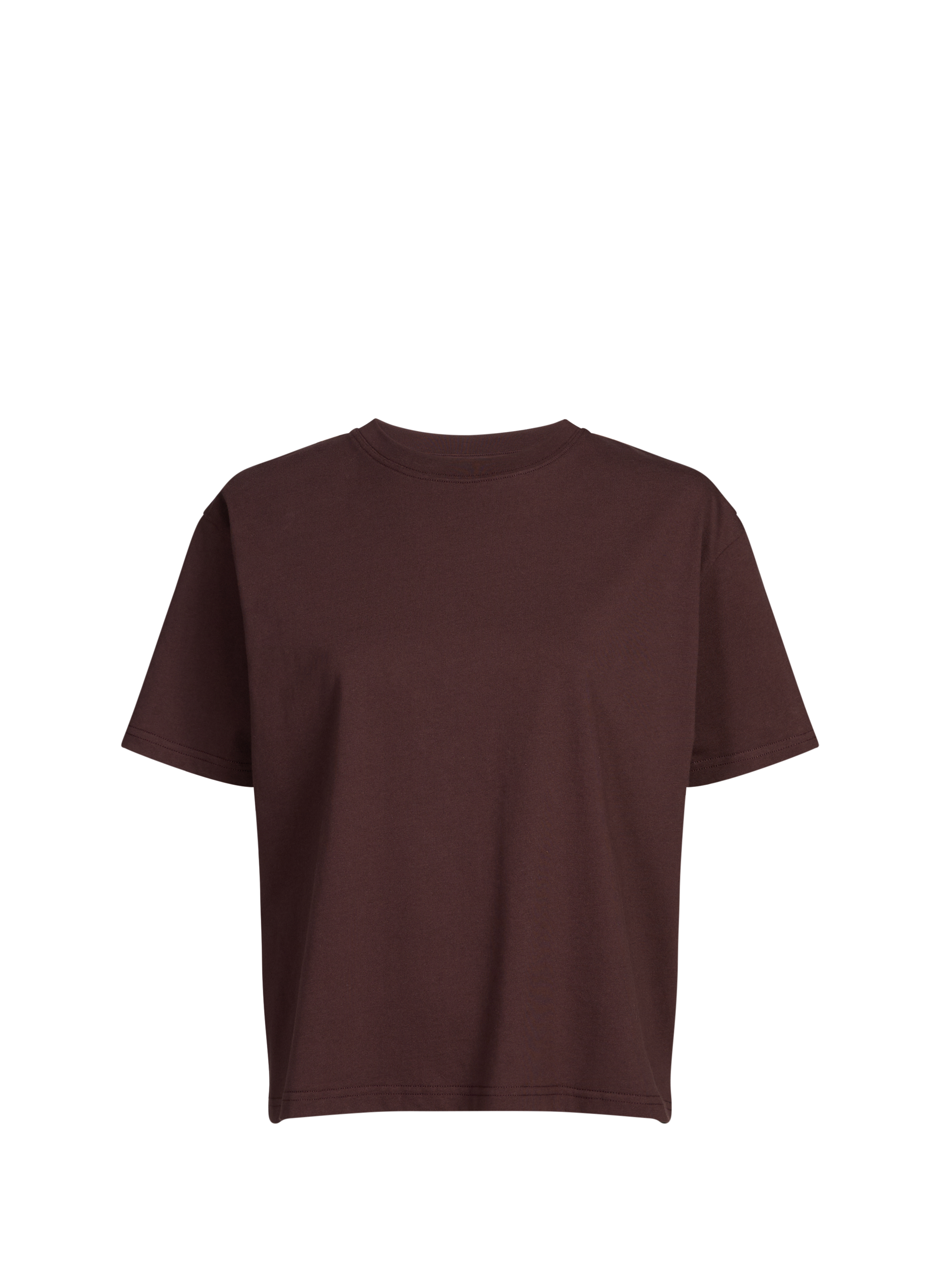 T-shirt Vintaguni en coton SAISON 1865 Marron