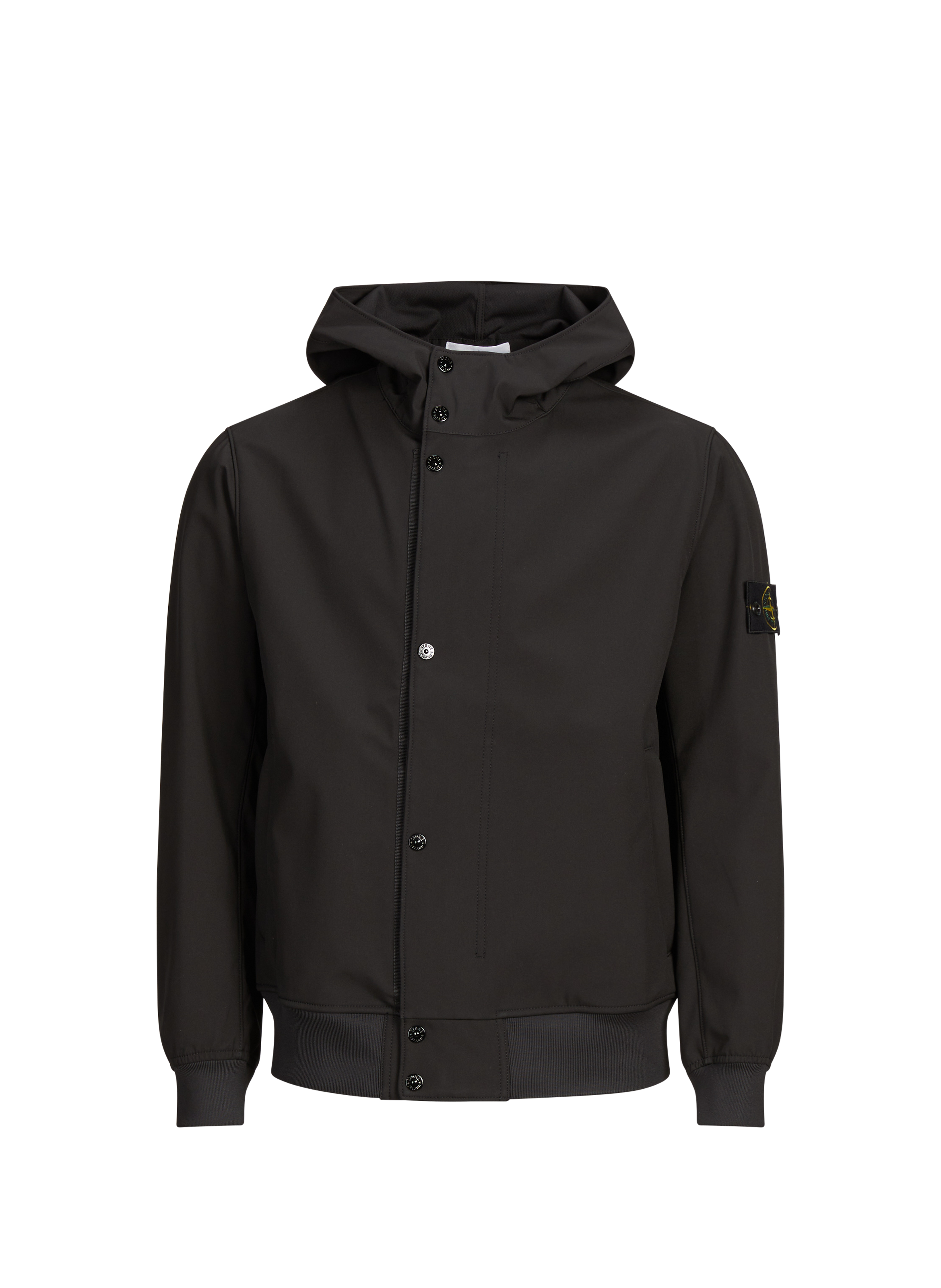 Light Soft Shell Jacket-R STONE ISLAND Black