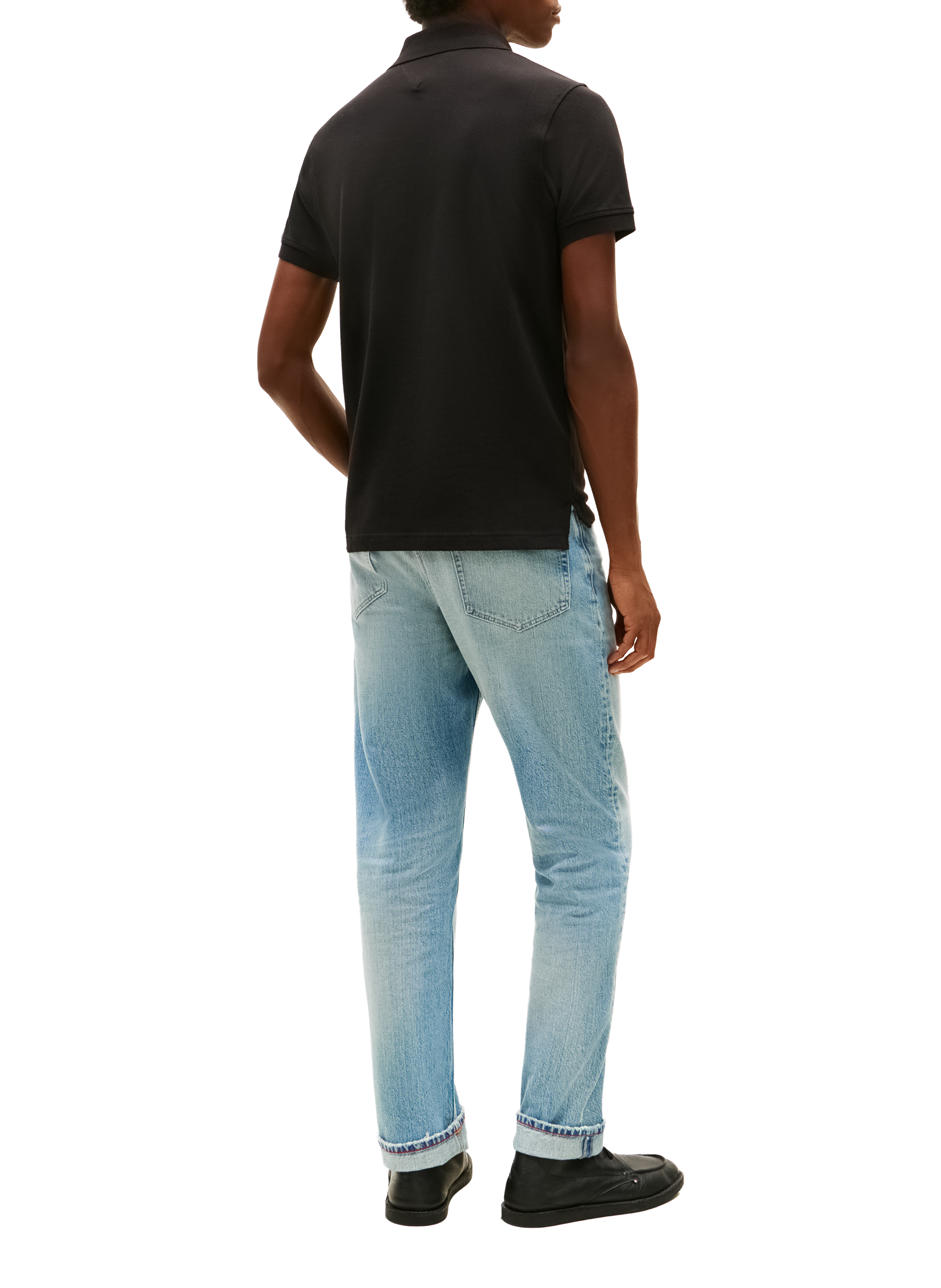 Iconic 1985 organic cotton polo shirt TOMMY HILFIGER Black