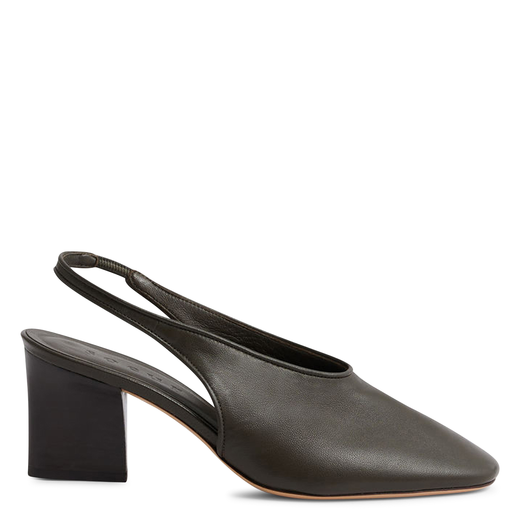 Sandales à talons en cuir joan SOEUR Marron