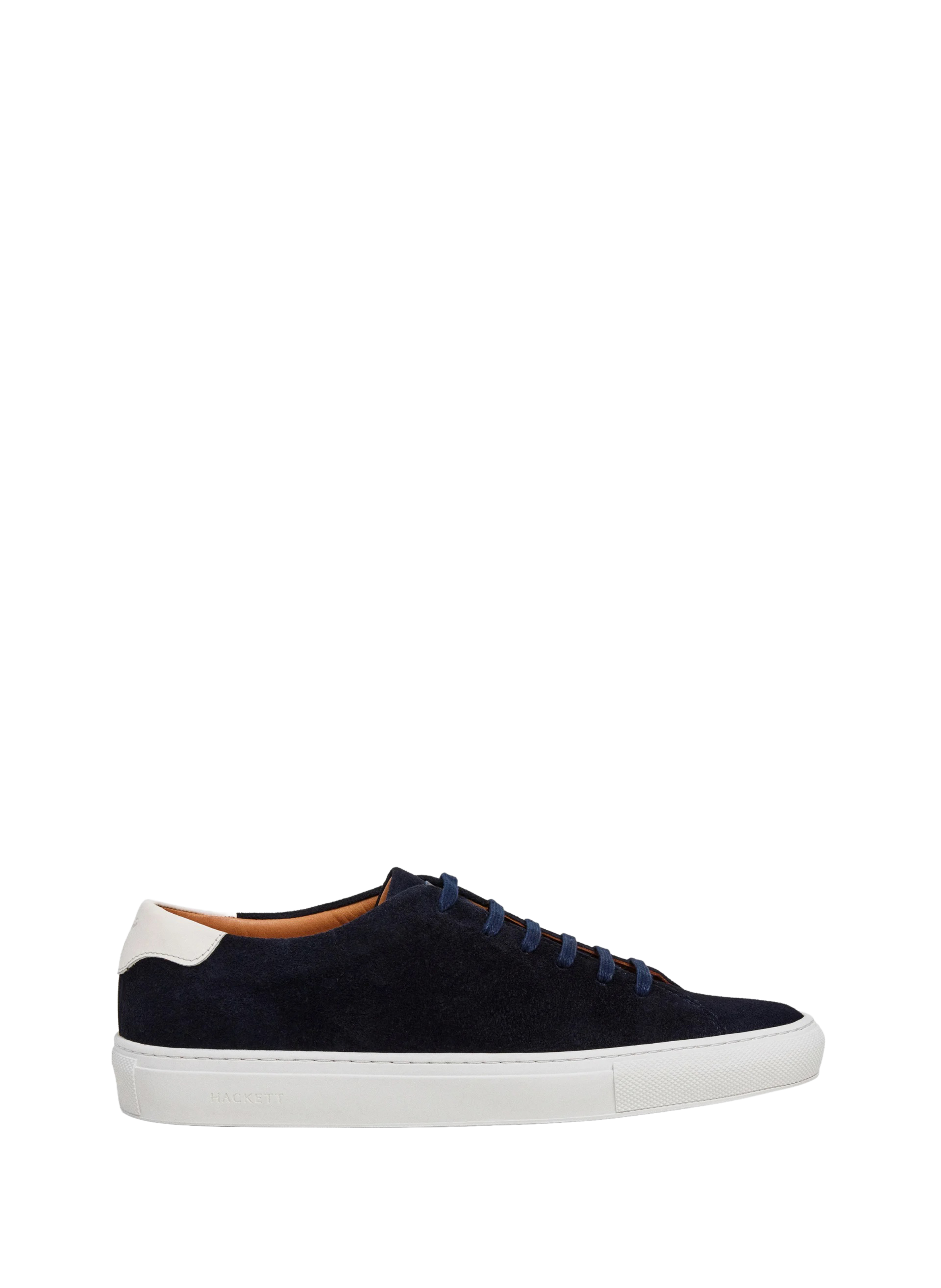 Baskets basses Idol en cuir daim HACKETT Bleu